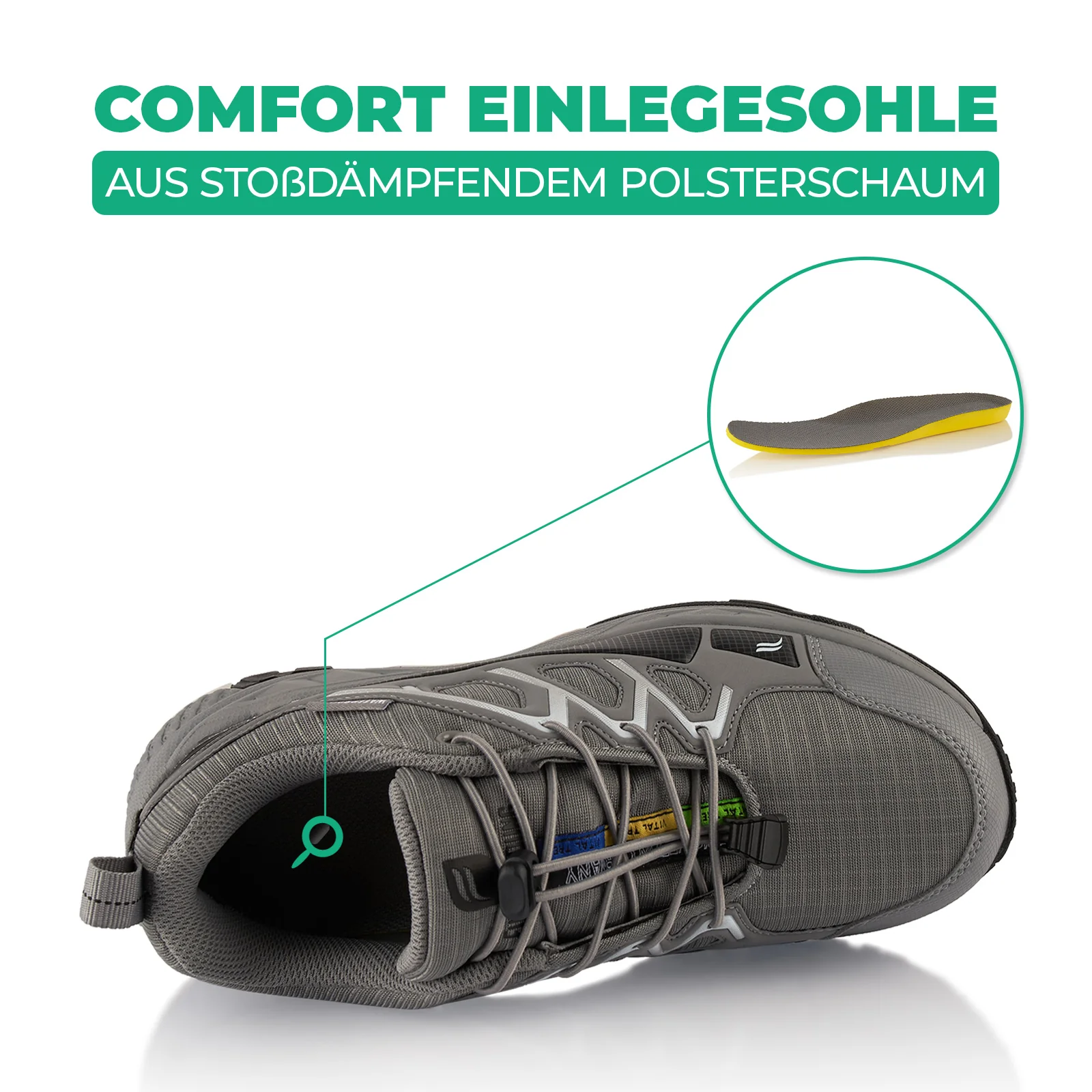 Wanderschuhe Wasserdichte Trail Running Trekkingschuhe - Image 5