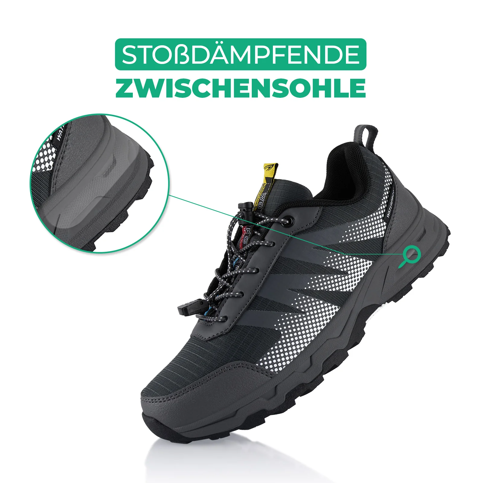 Wanderschuhe Wasserdichte Trail Running Trekkingschuhe - Image 3