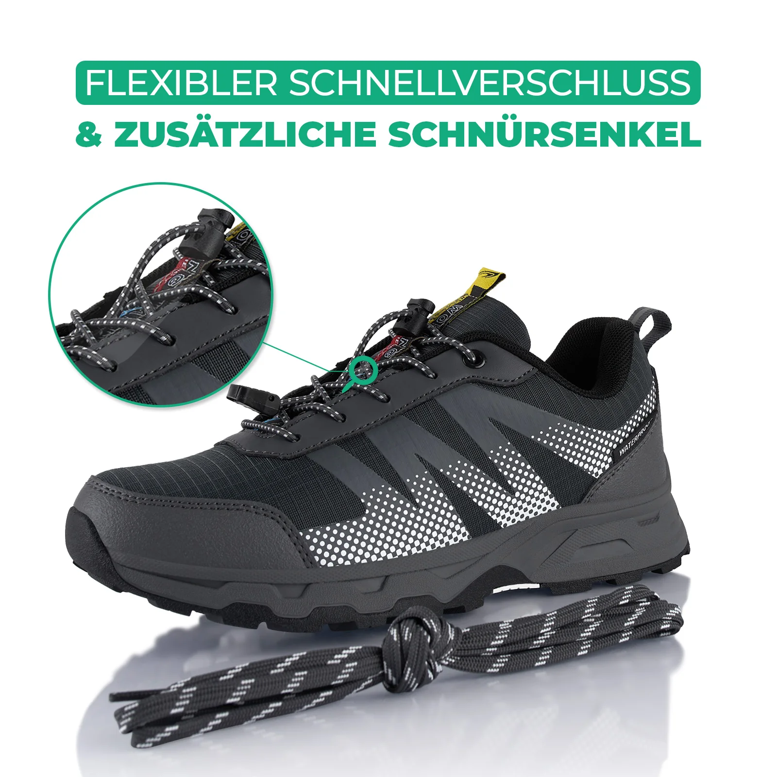 Wanderschuhe Wasserdichte Trail Running Trekkingschuhe - Image 4