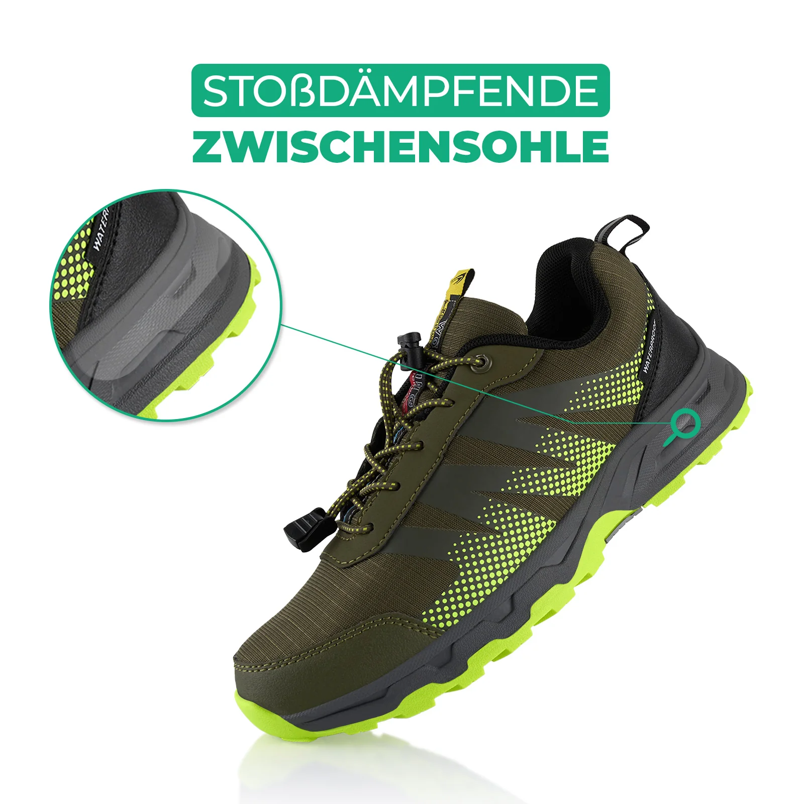 Wanderschuhe Wasserdichte Trail Running Trekkingschuhe - Image 3