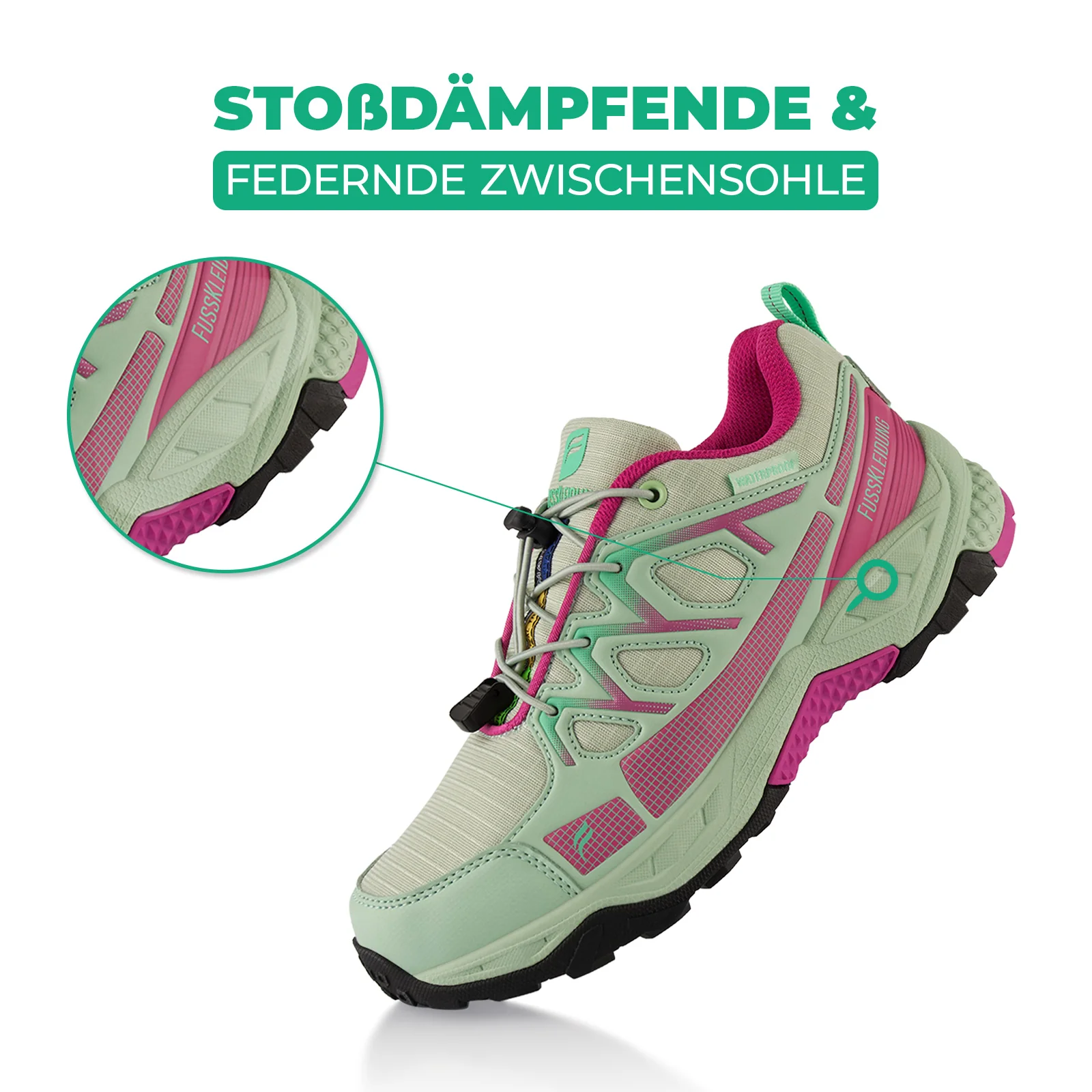 Wanderschuhe Wasserdichte Trail Running Trekkingschuhe - Image 3