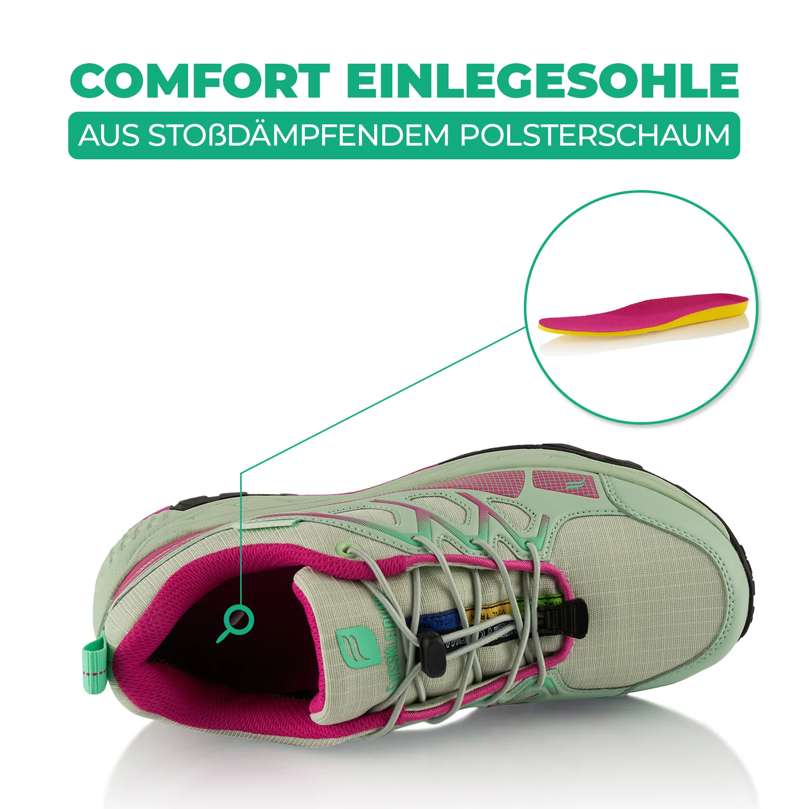Wanderschuhe Wasserdichte Trail Running Trekkingschuhe - Image 5