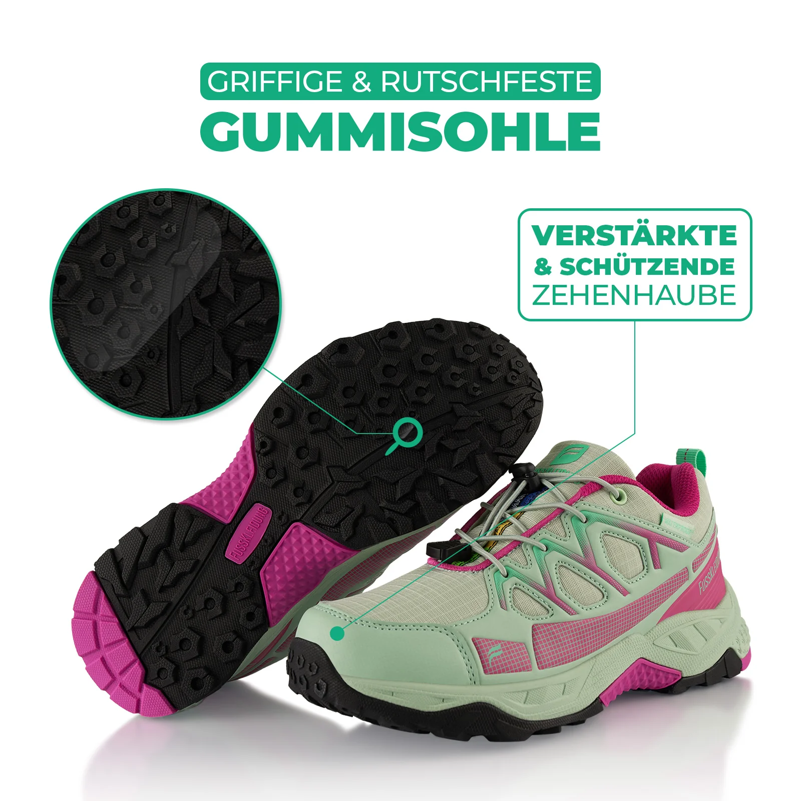 Wanderschuhe Wasserdichte Trail Running Trekkingschuhe - Image 6