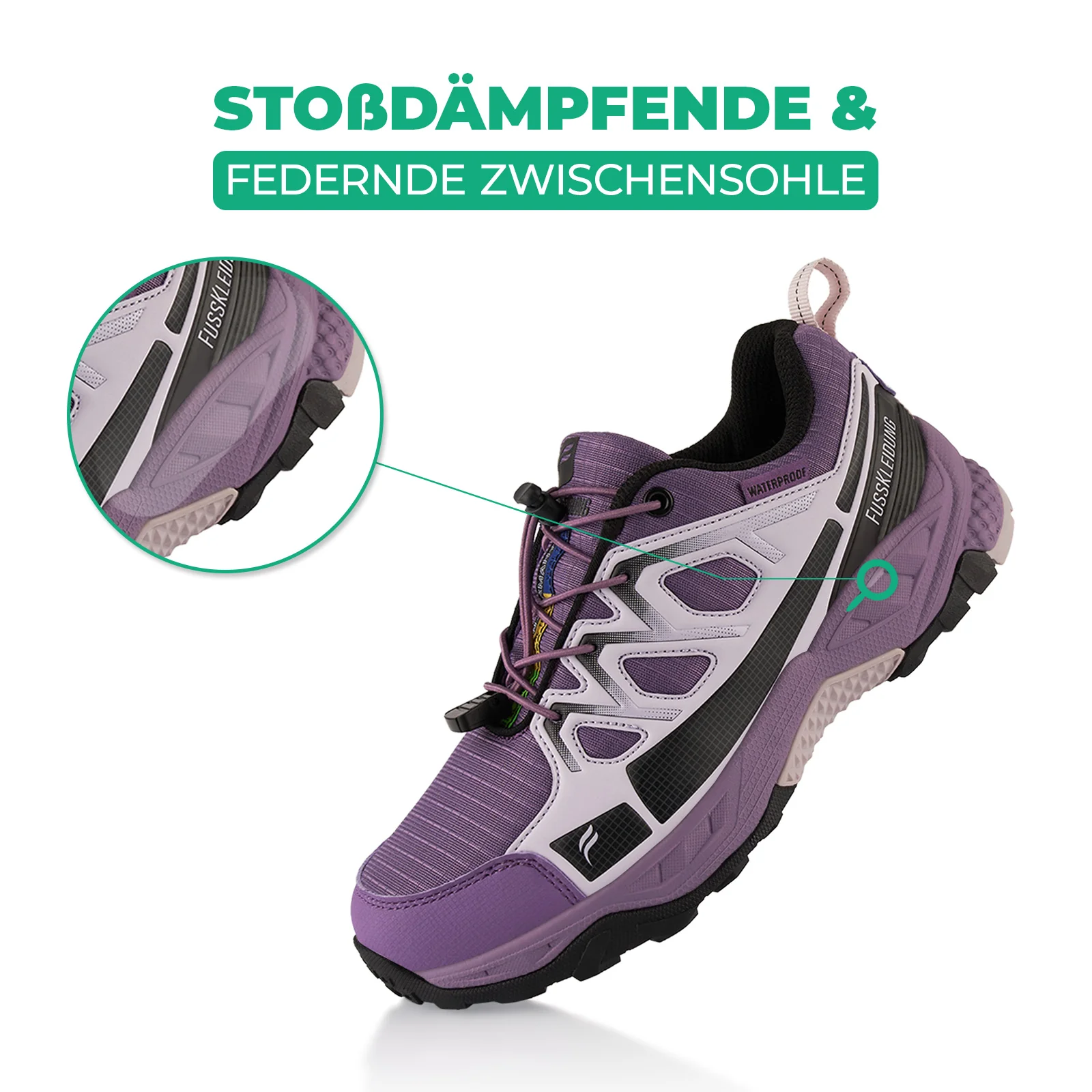 Wanderschuhe Wasserdichte Trail Running Trekkingschuhe - Image 3