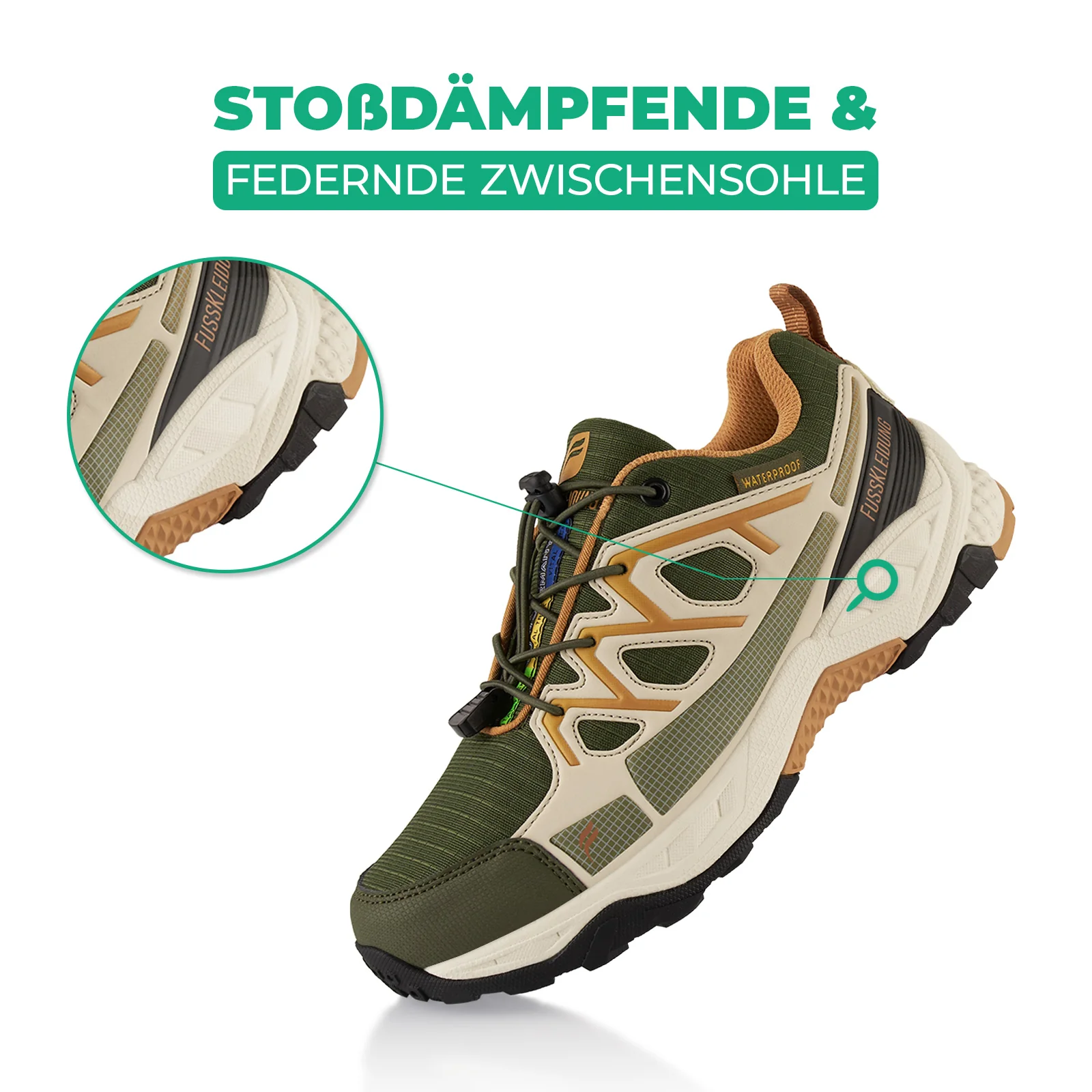 Wanderschuhe Wasserdichte Trail Running Trekkingschuhe - Image 3
