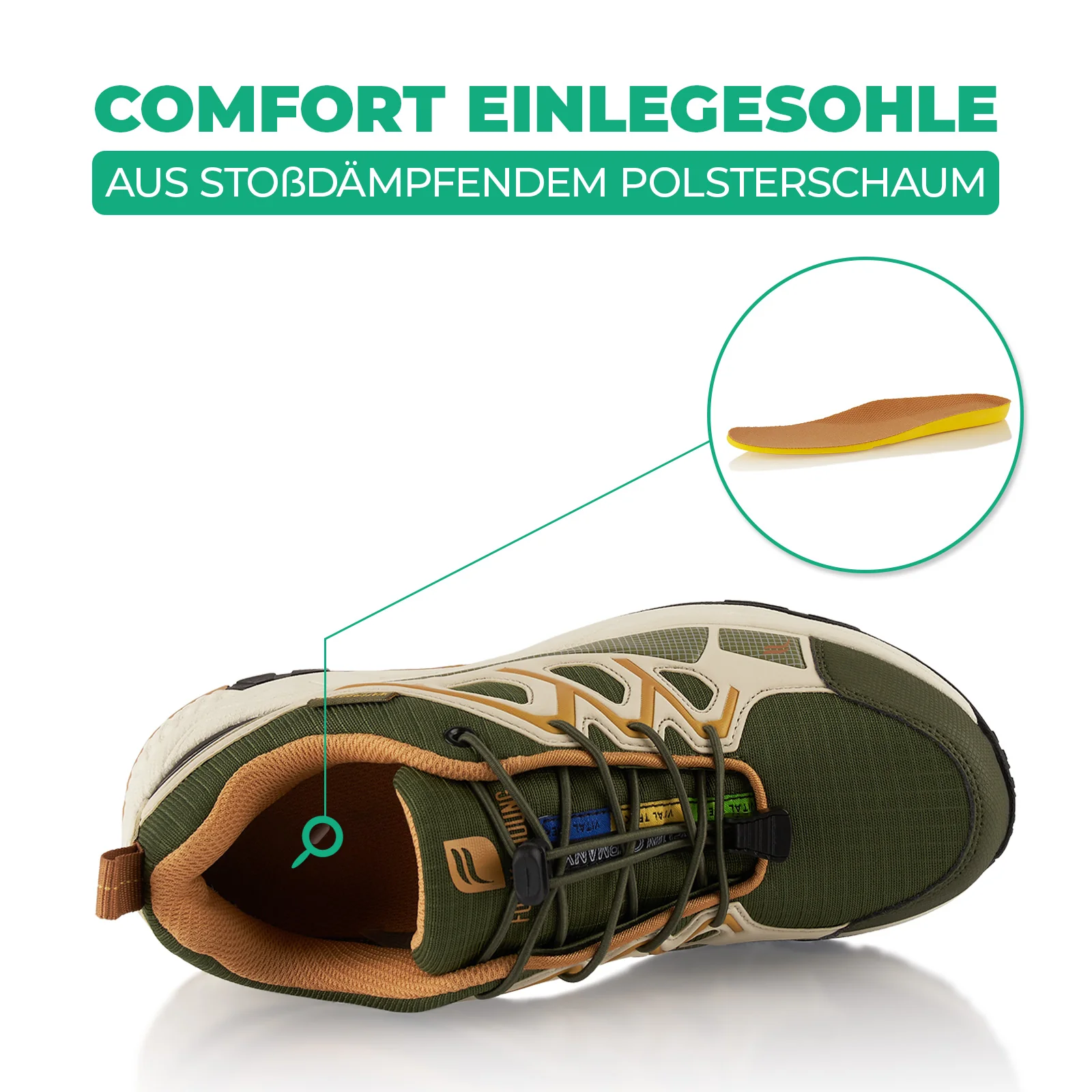 Wanderschuhe Wasserdichte Trail Running Trekkingschuhe - Image 5