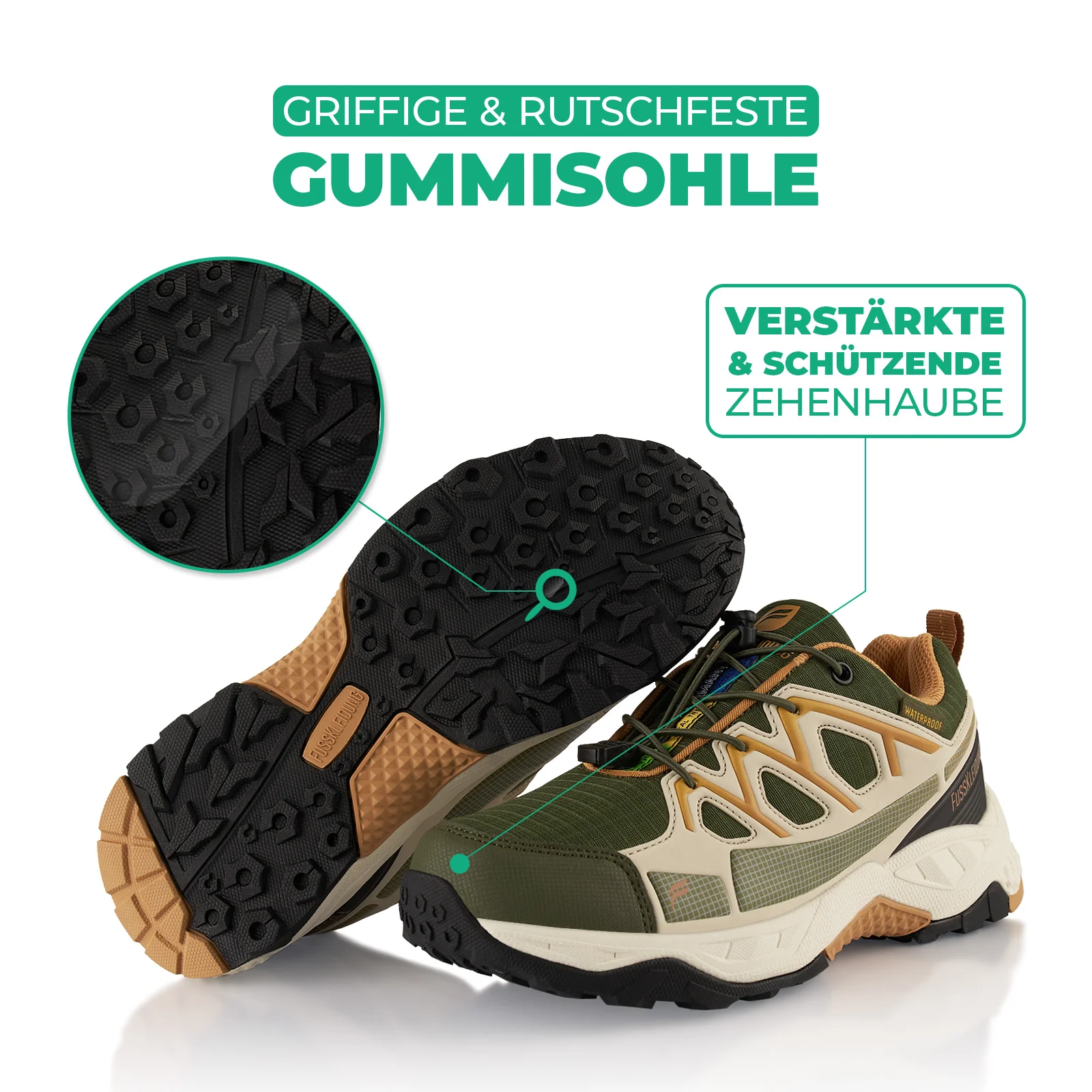 Wanderschuhe Wasserdichte Trail Running Trekkingschuhe - Image 6