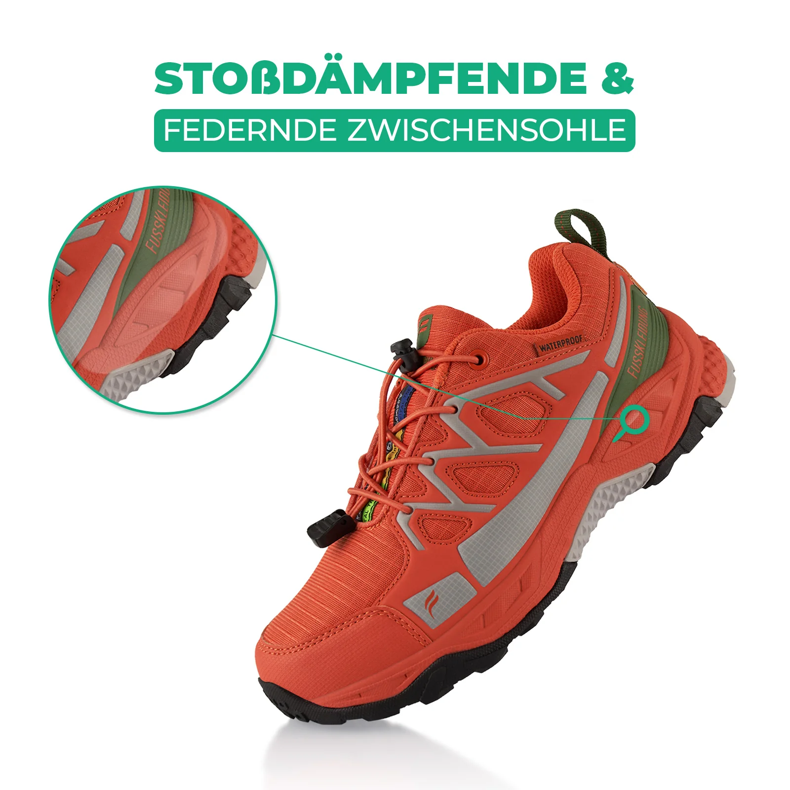 Wanderschuhe Wasserdichte Trail Running Trekkingschuhe - Image 3