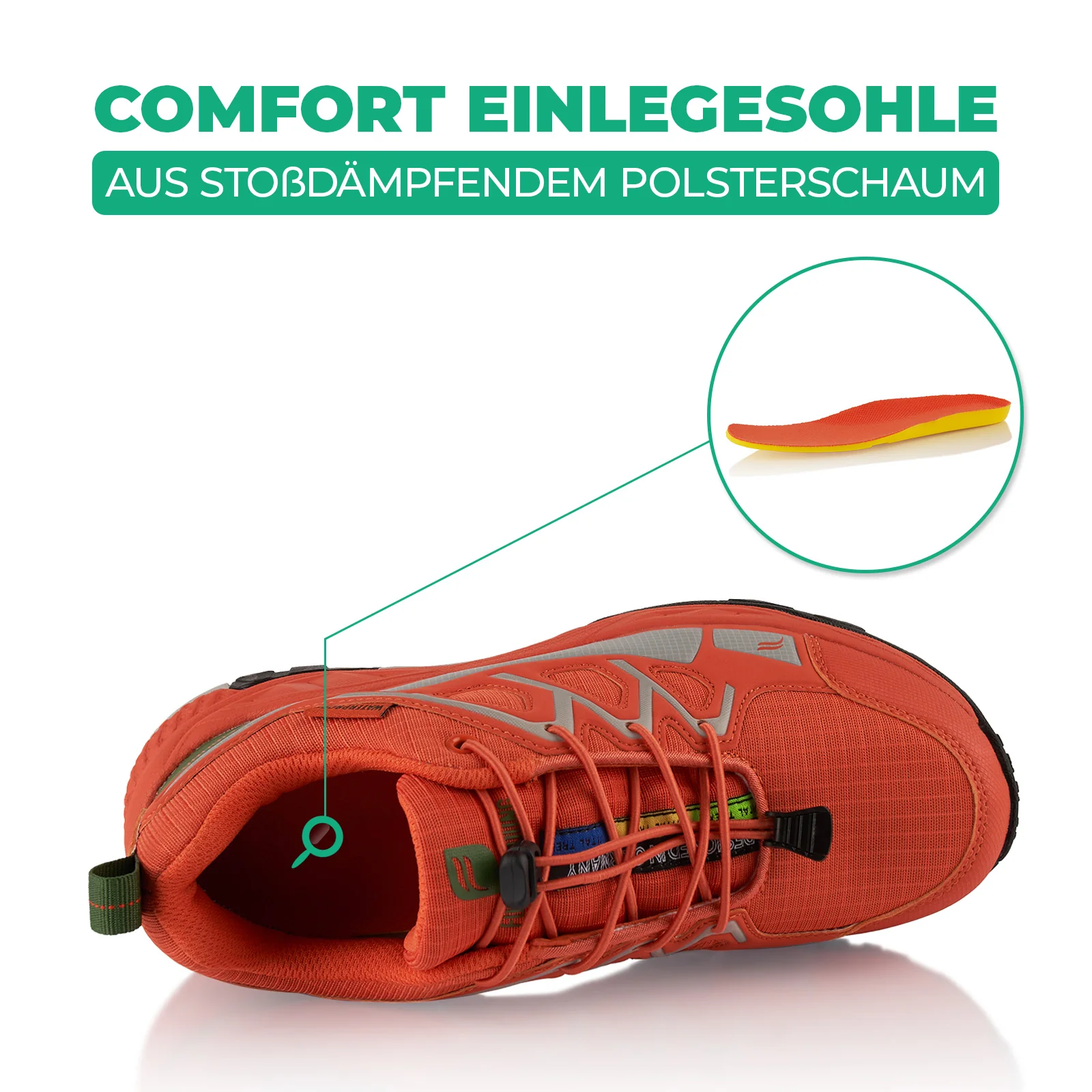 Wanderschuhe Wasserdichte Trail Running Trekkingschuhe - Image 5