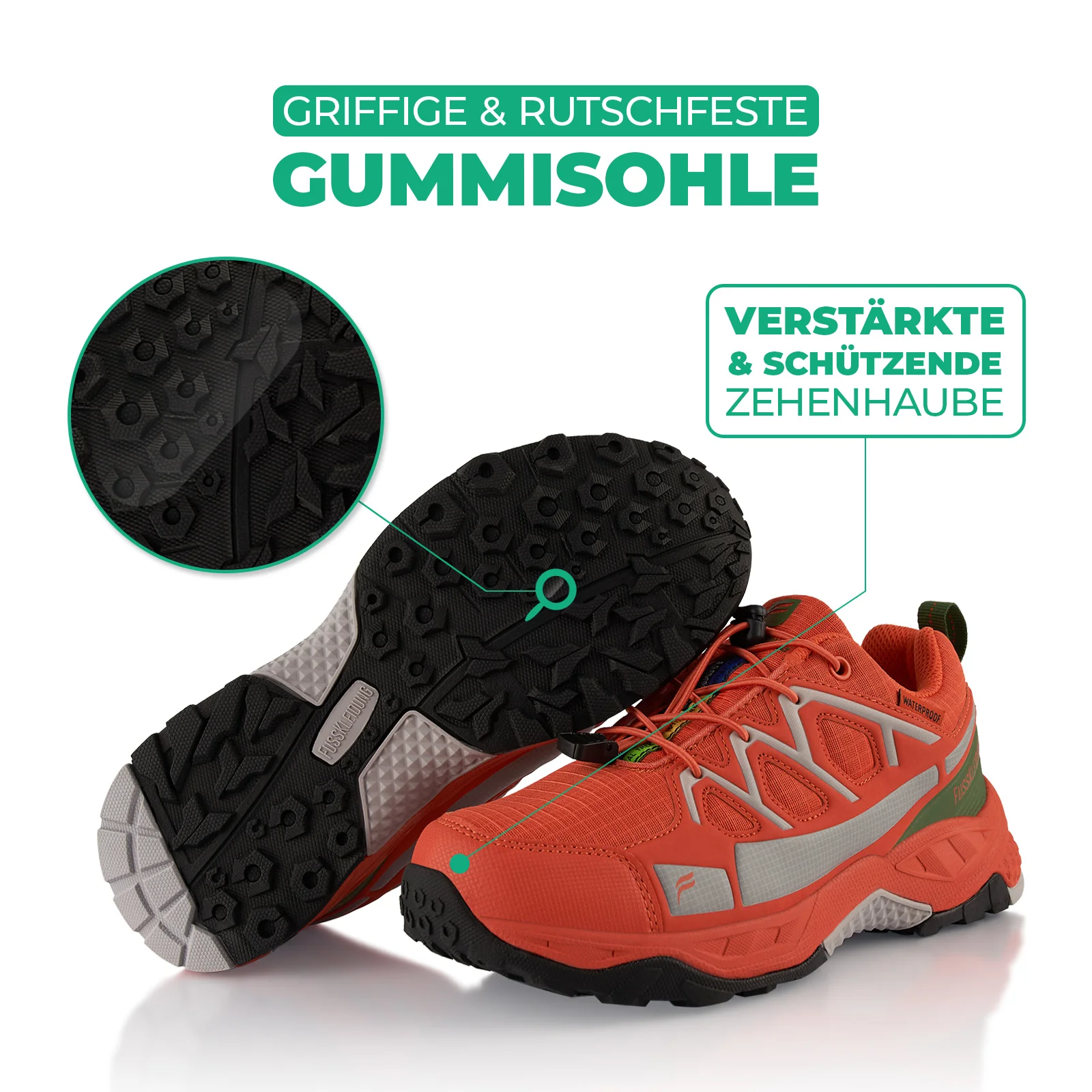 Wanderschuhe Wasserdichte Trail Running Trekkingschuhe - Image 6