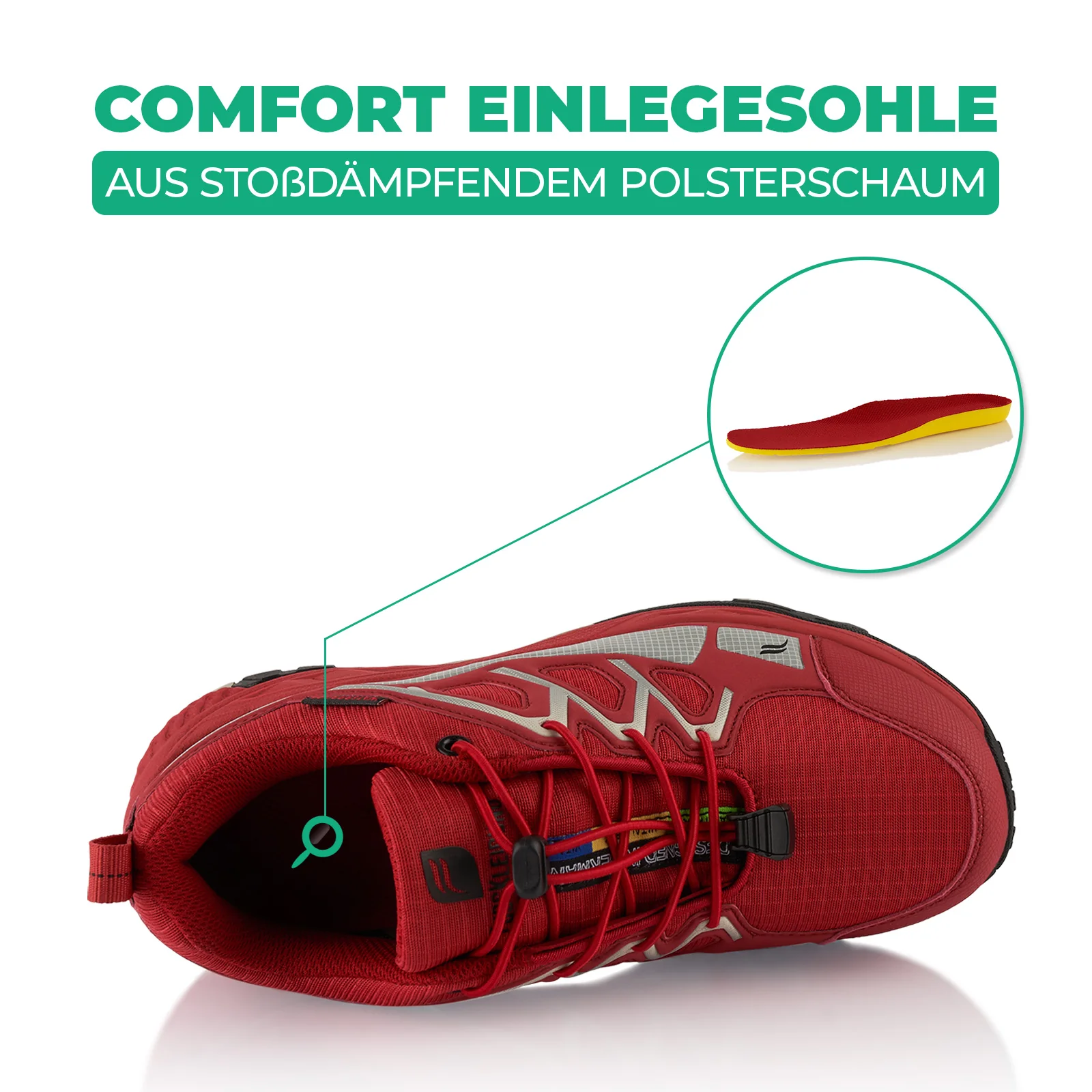 Wanderschuhe Wasserdichte Trail Running Trekkingschuhe - Image 5