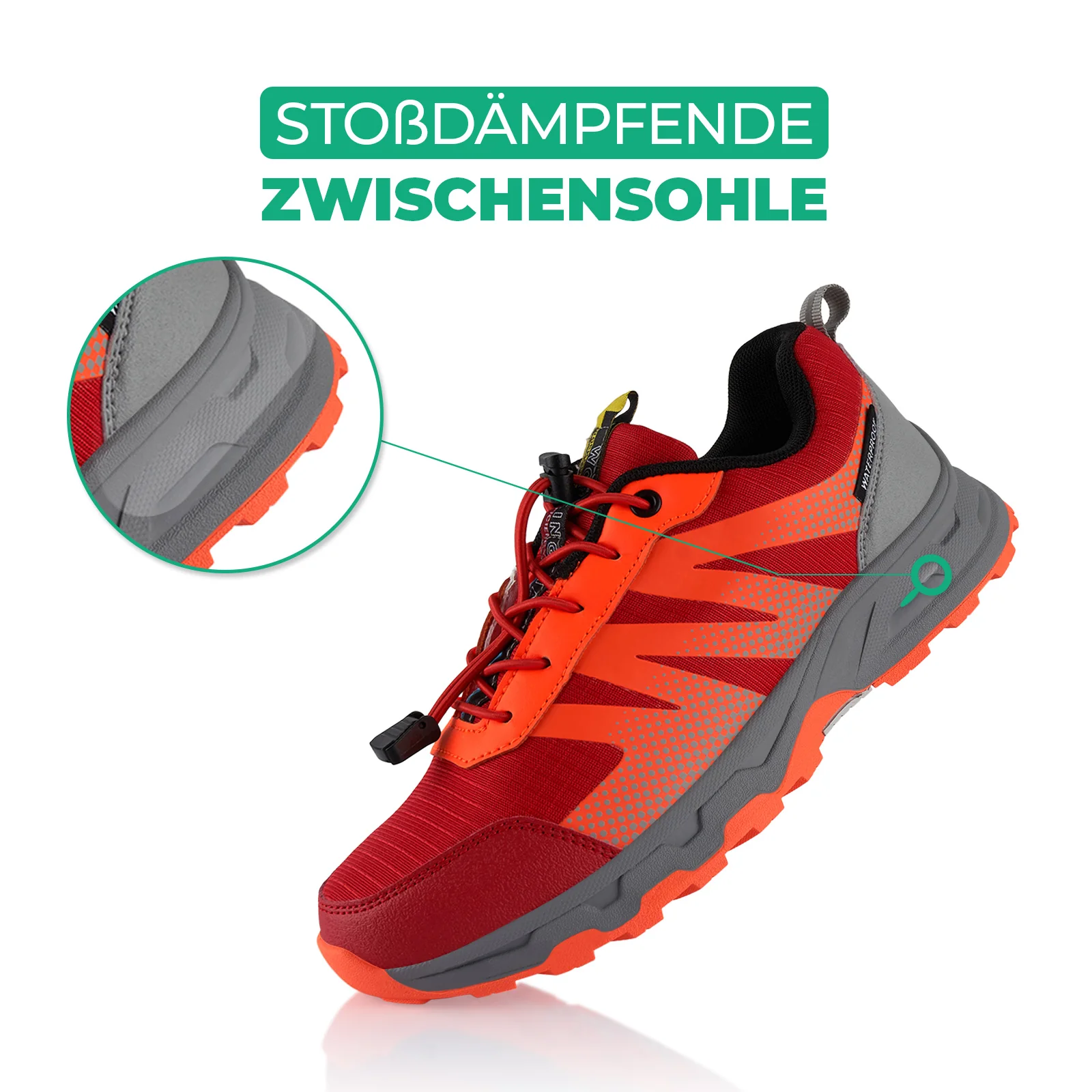 Wanderschuhe Wasserdichte Trail Running Trekkingschuhe - Image 3