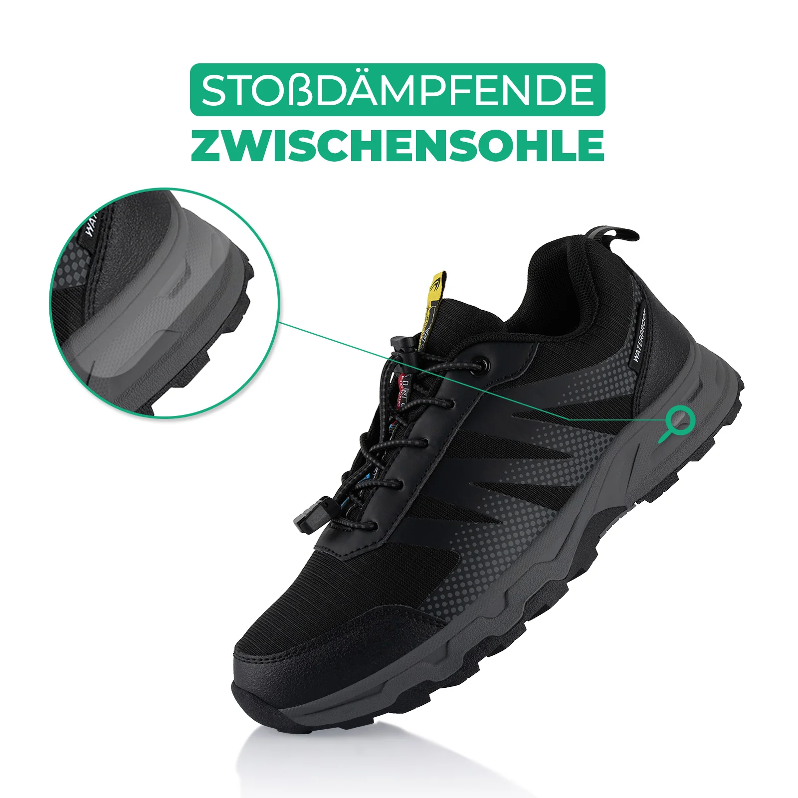 Wanderschuhe Wasserdichte Trail Running Trekkingschuhe - Image 3