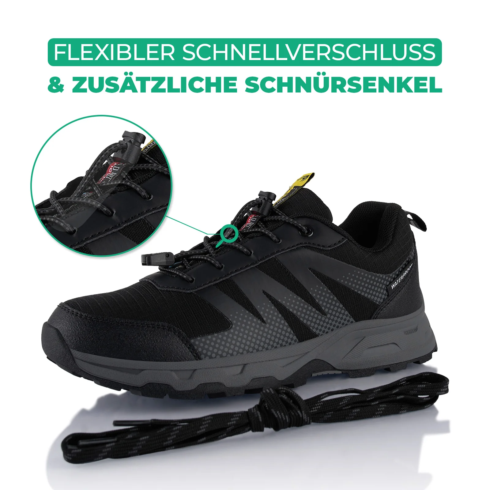 Wanderschuhe Wasserdichte Trail Running Trekkingschuhe - Image 4