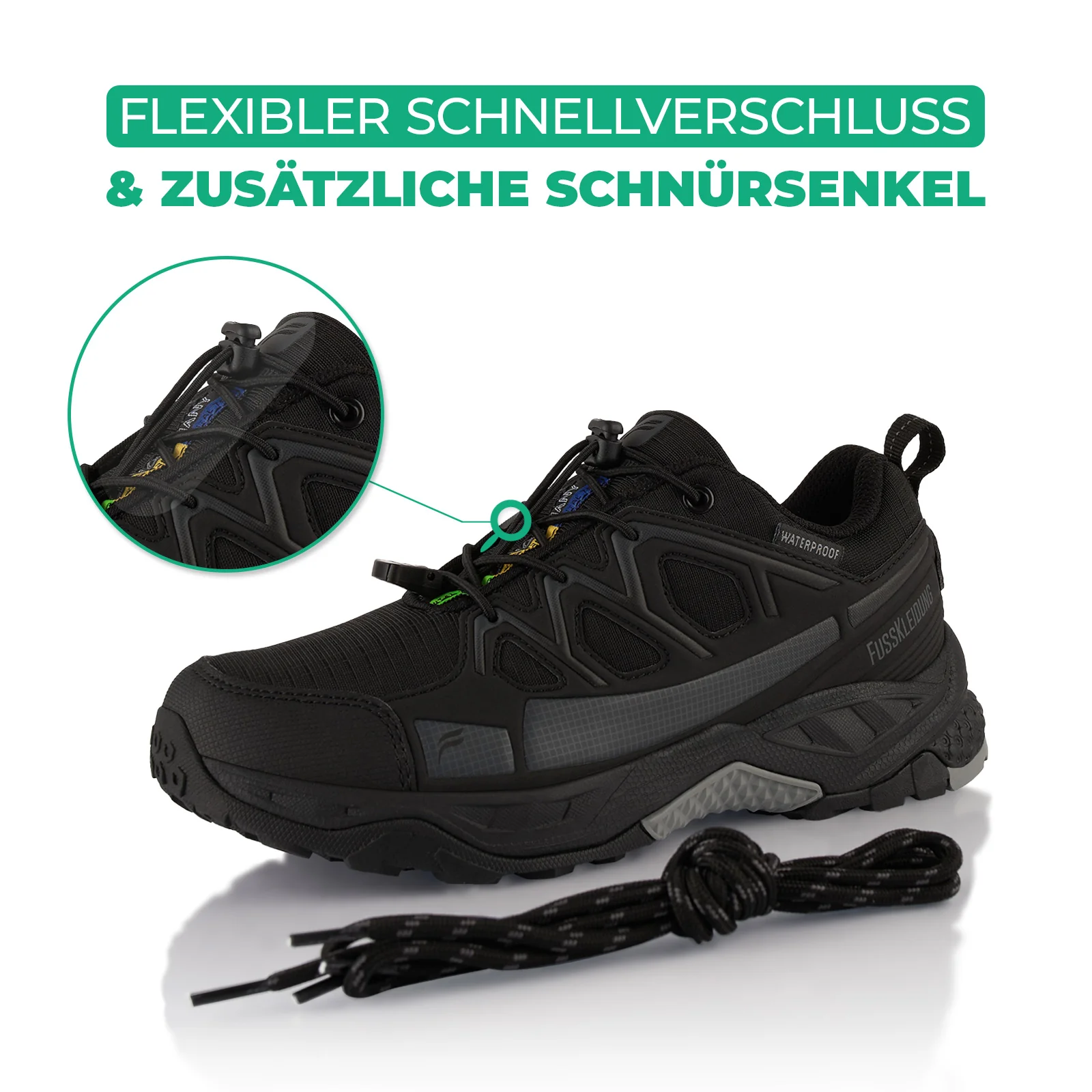 Wanderschuhe Wasserdichte Trail Running Trekkingschuhe - Image 4