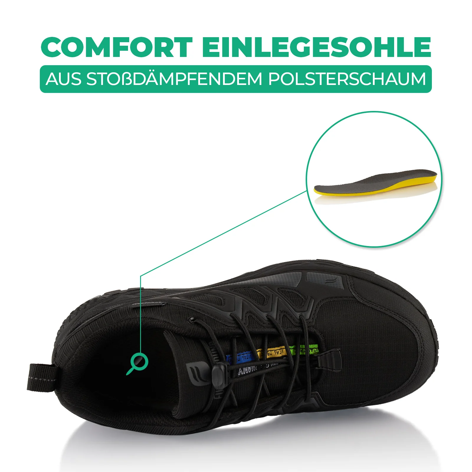 Wanderschuhe Wasserdichte Trail Running Trekkingschuhe - Image 5