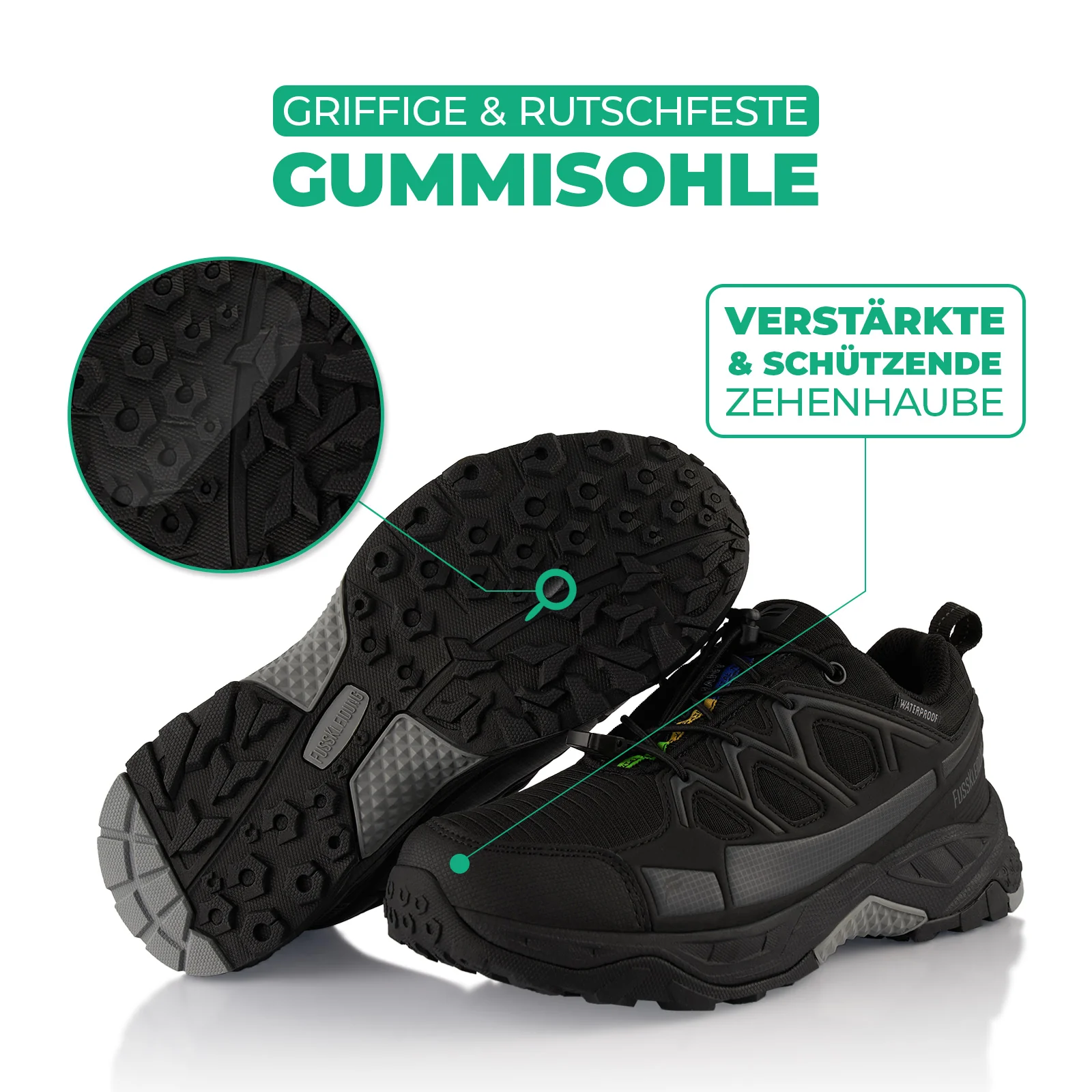 Wanderschuhe Wasserdichte Trail Running Trekkingschuhe - Image 6