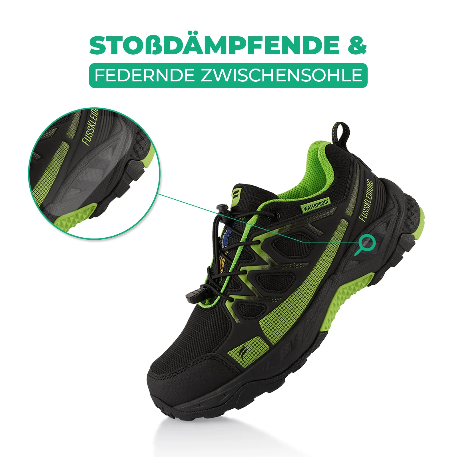 Wanderschuhe Wasserdichte Trail Running Trekkingschuhe - Image 3