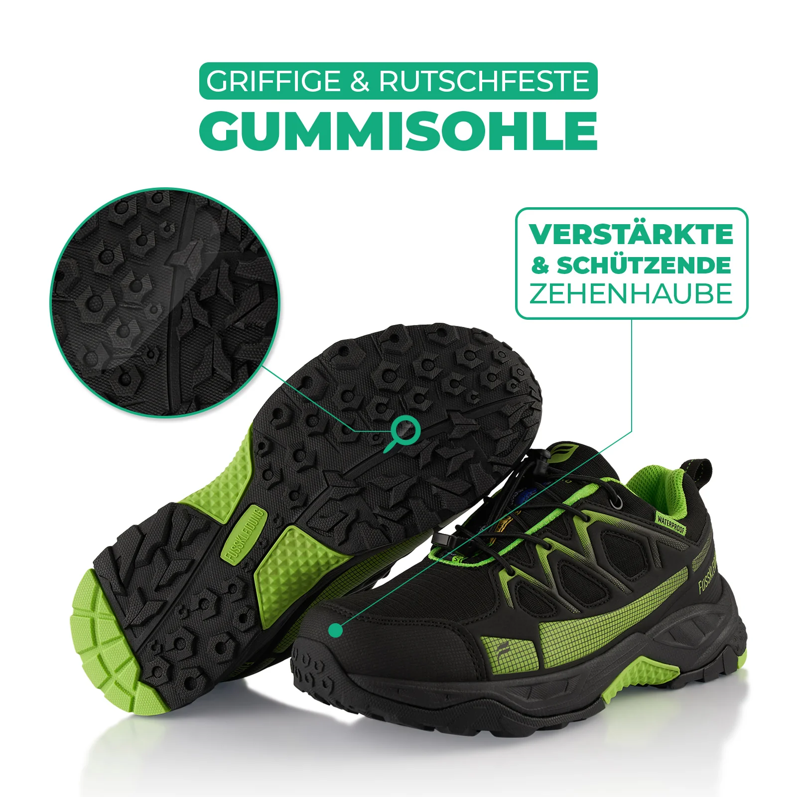Wanderschuhe Wasserdichte Trail Running Trekkingschuhe - Image 6