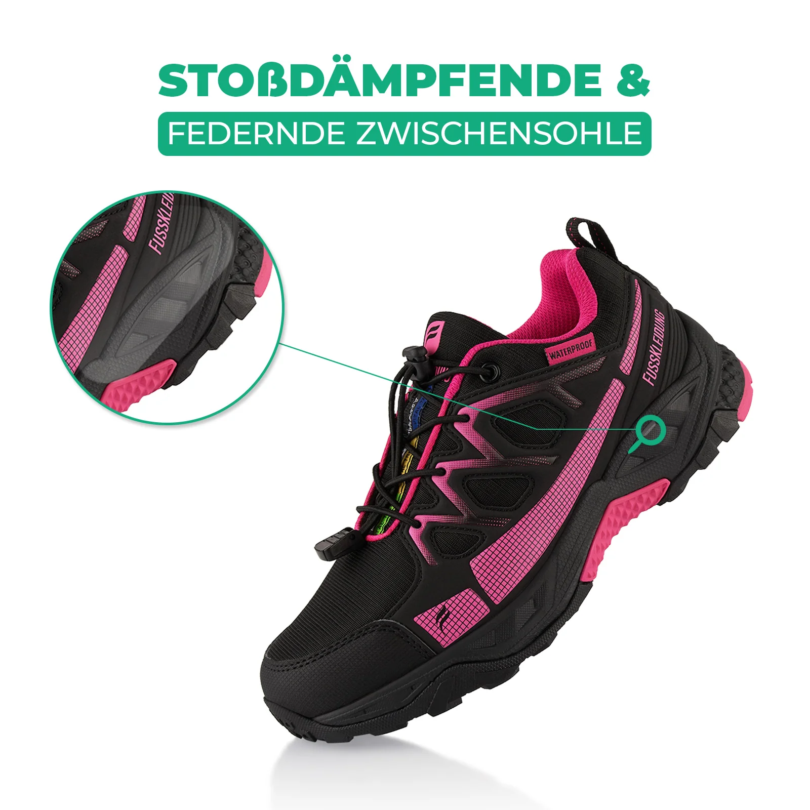Wanderschuhe Wasserdichte Trail Running Trekkingschuhe - Image 3