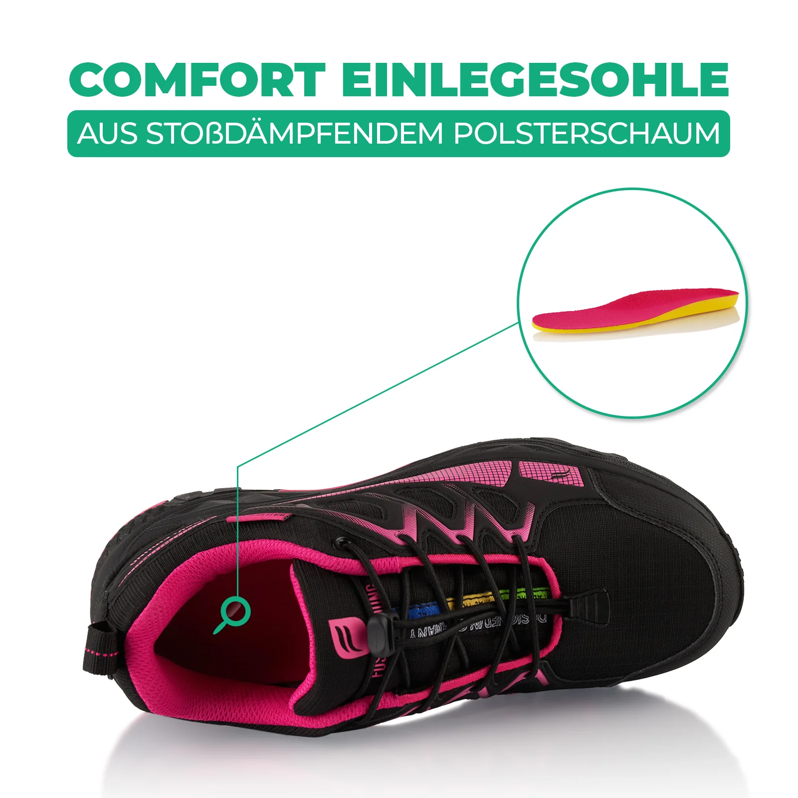 Wanderschuhe Wasserdichte Trail Running Trekkingschuhe - Image 5