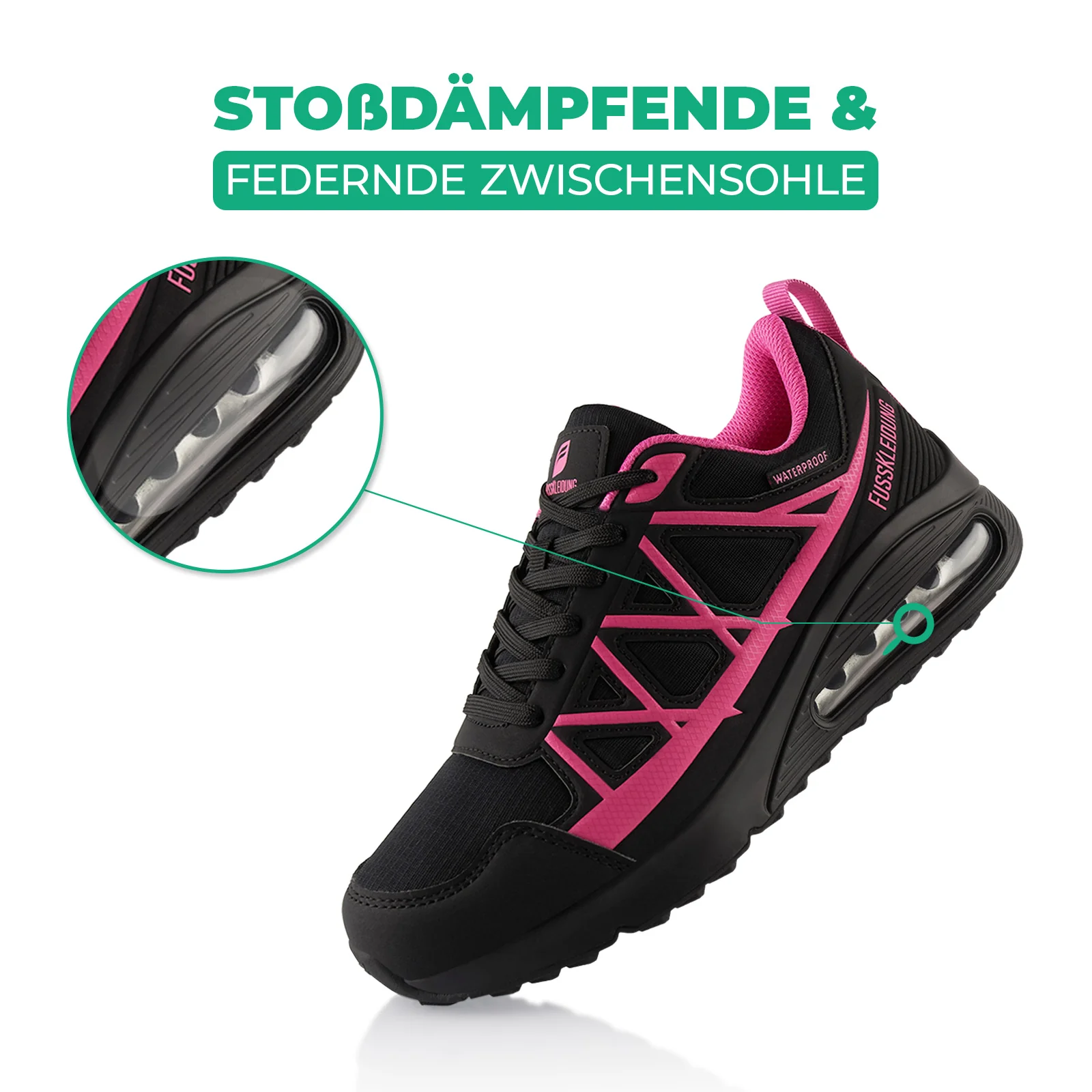 Sneaker Dämpfende Komfortsohle Wasserdicht - Image 3
