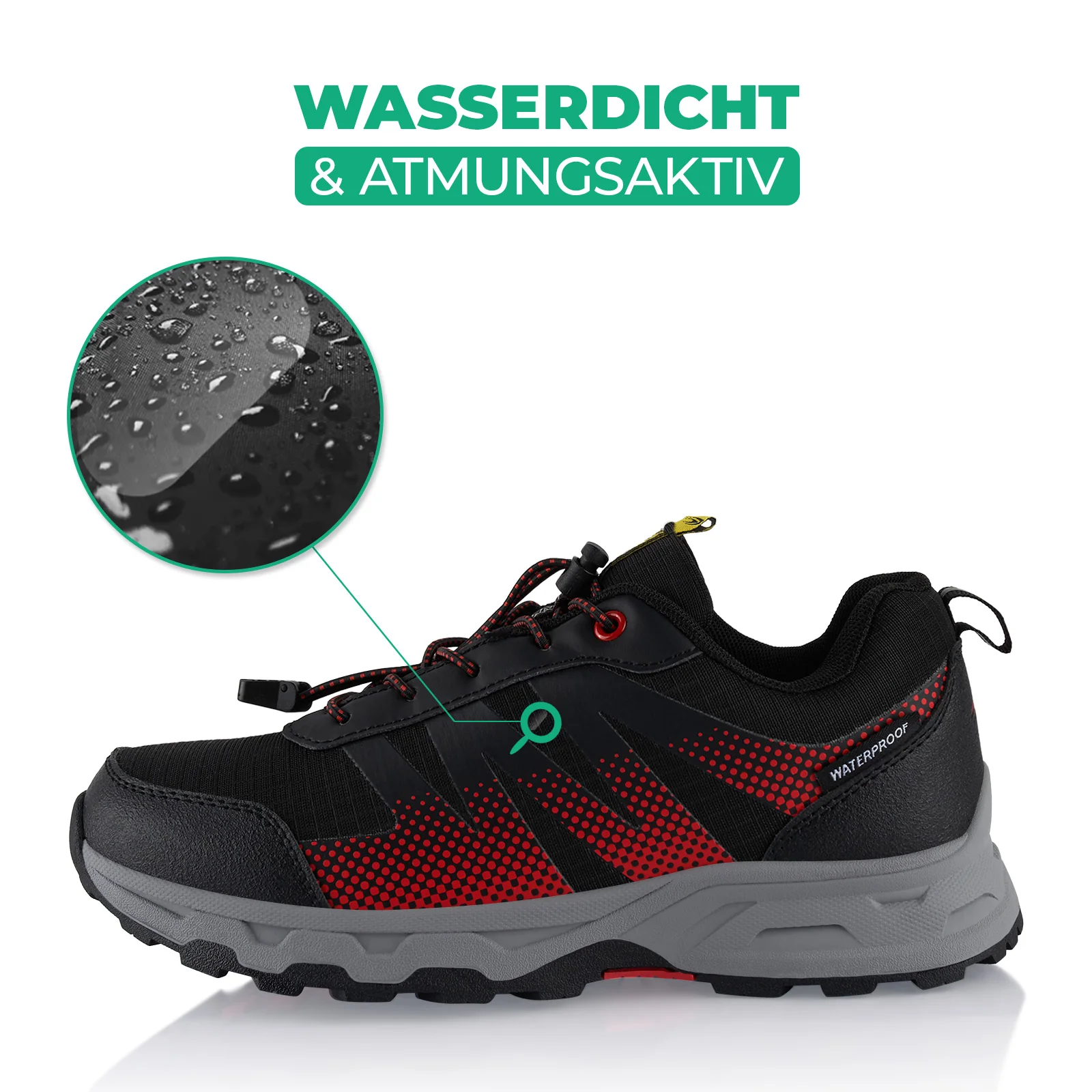 Wanderschuhe Wasserdichte Trail Running Trekkingschuhe - Image 2