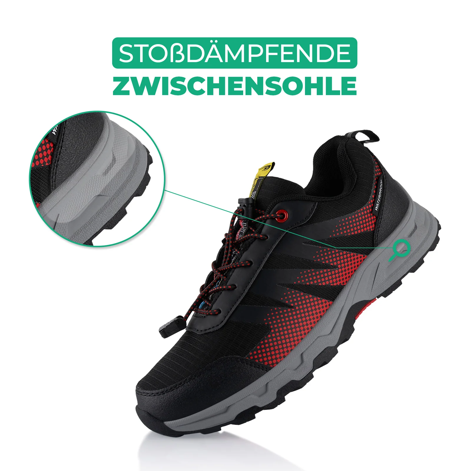 Wanderschuhe Wasserdichte Trail Running Trekkingschuhe - Image 3