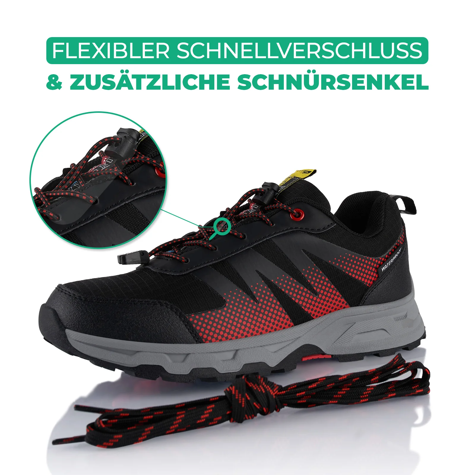 Wanderschuhe Wasserdichte Trail Running Trekkingschuhe - Image 4