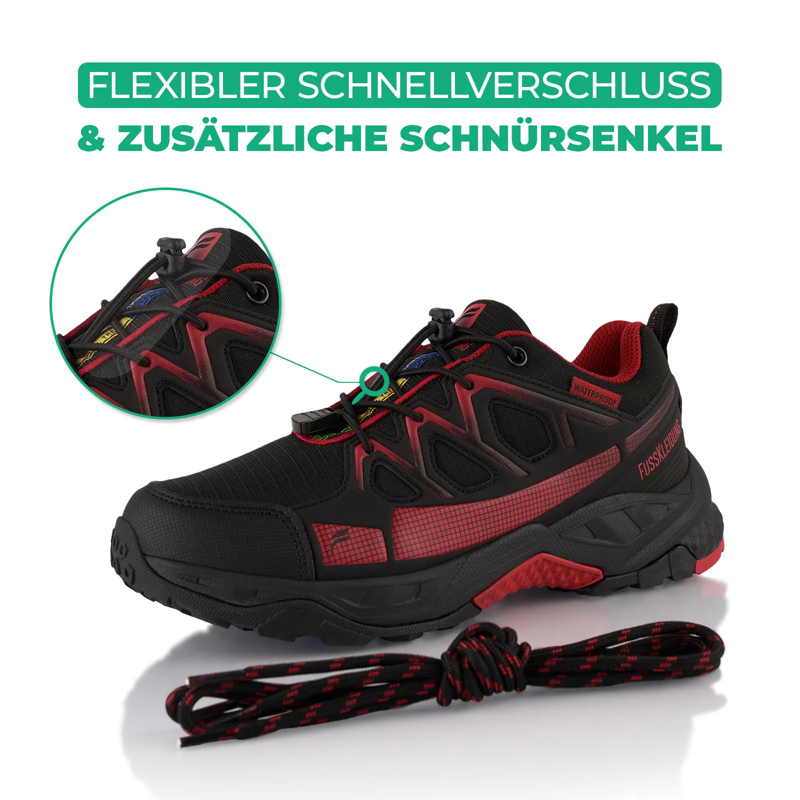 Wanderschuhe Wasserdichte Trail Running Trekkingschuhe - Image 4