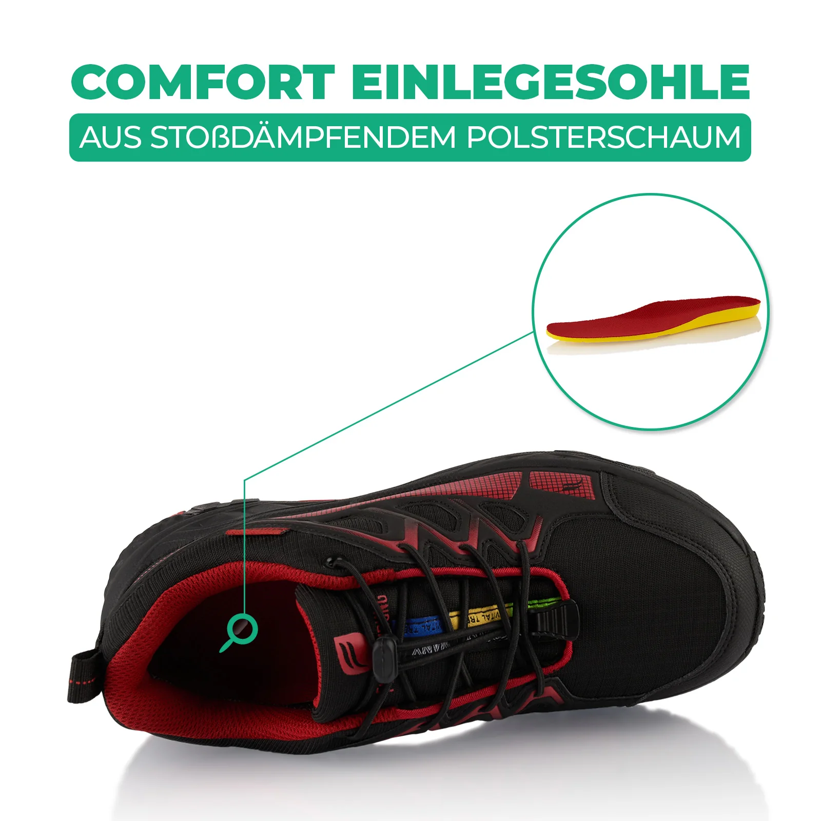 Wanderschuhe Wasserdichte Trail Running Trekkingschuhe - Image 5