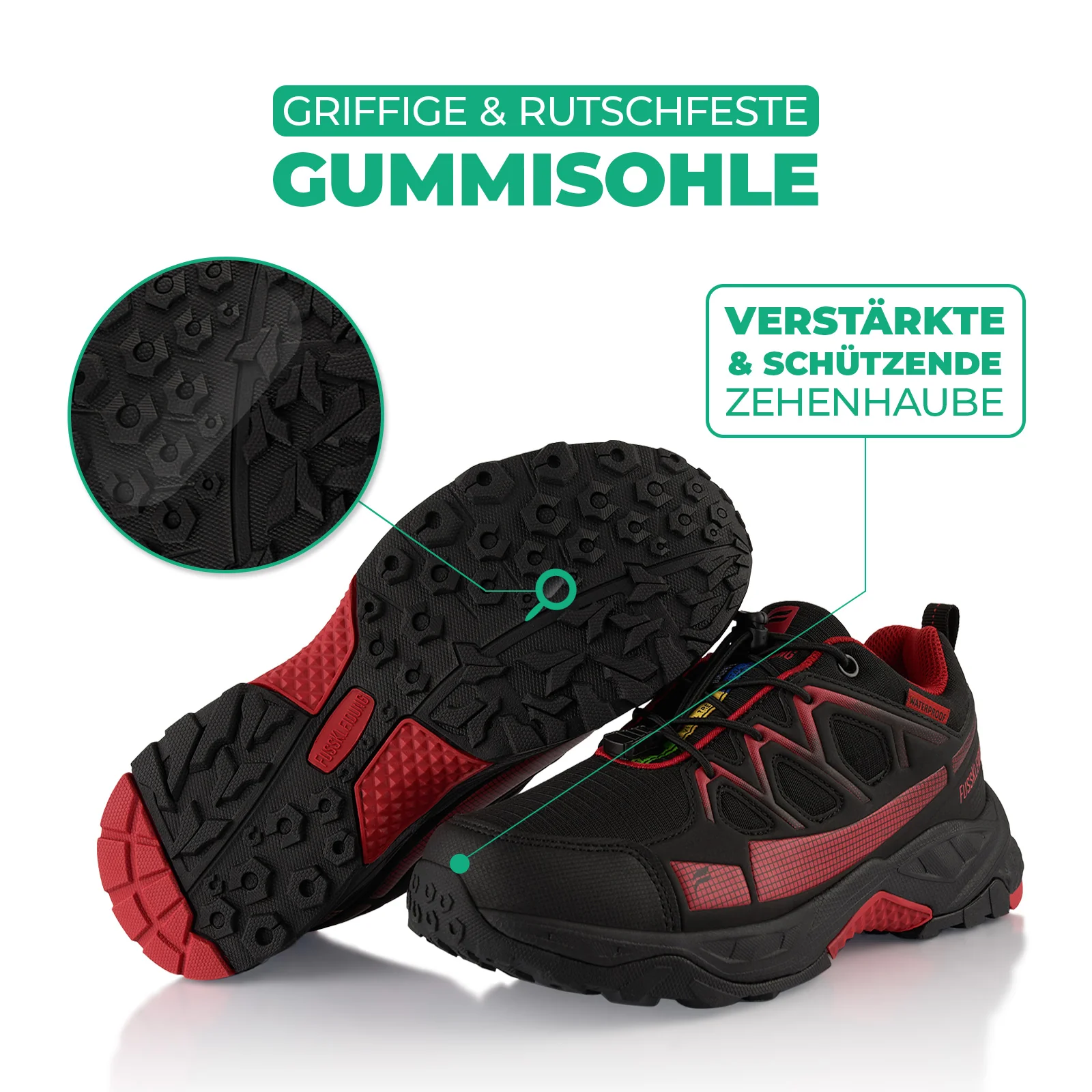 Wanderschuhe Wasserdichte Trail Running Trekkingschuhe - Image 6