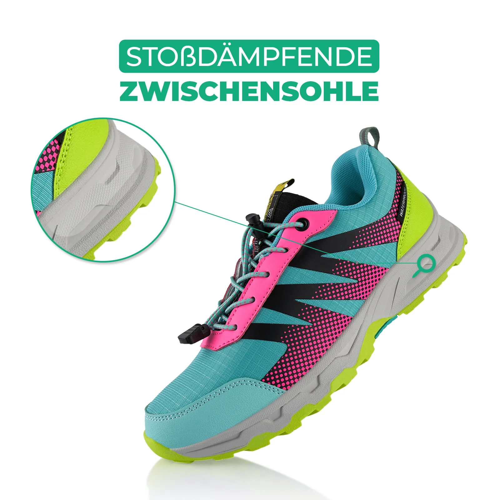 Wanderschuhe Wasserdichte Trail Running Trekkingschuhe - Image 3
