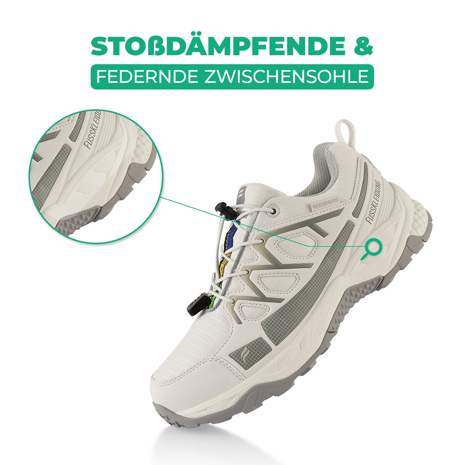 Wanderschuhe Wasserdichte Trail Running Trekkingschuhe - Image 3