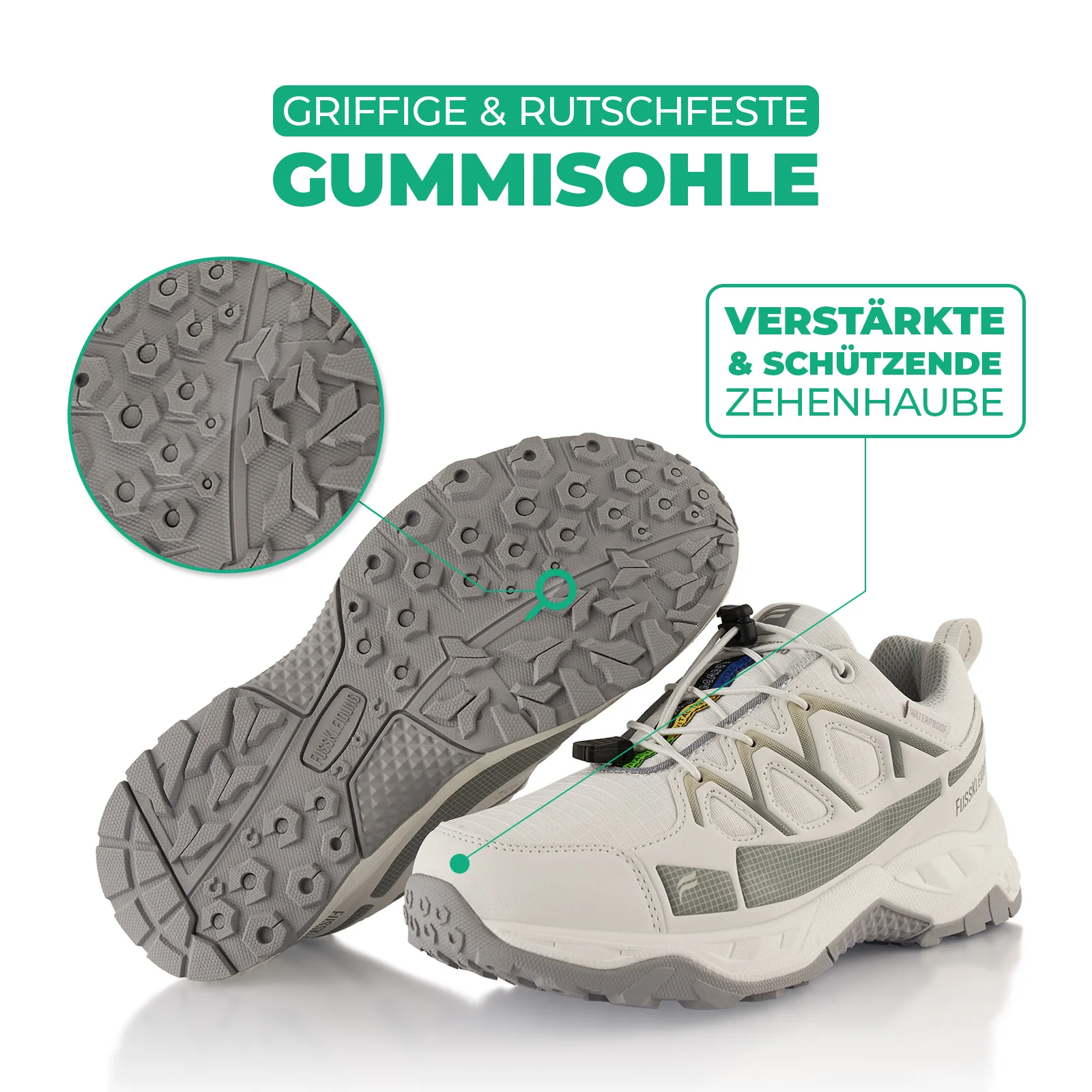 Wanderschuhe Wasserdichte Trail Running Trekkingschuhe - Image 6