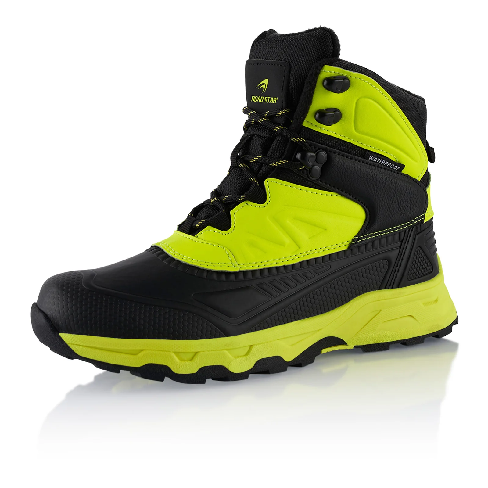 Winterstiefel Wasserdichte Stiefel Warm Gefütterte Wanderschuhe