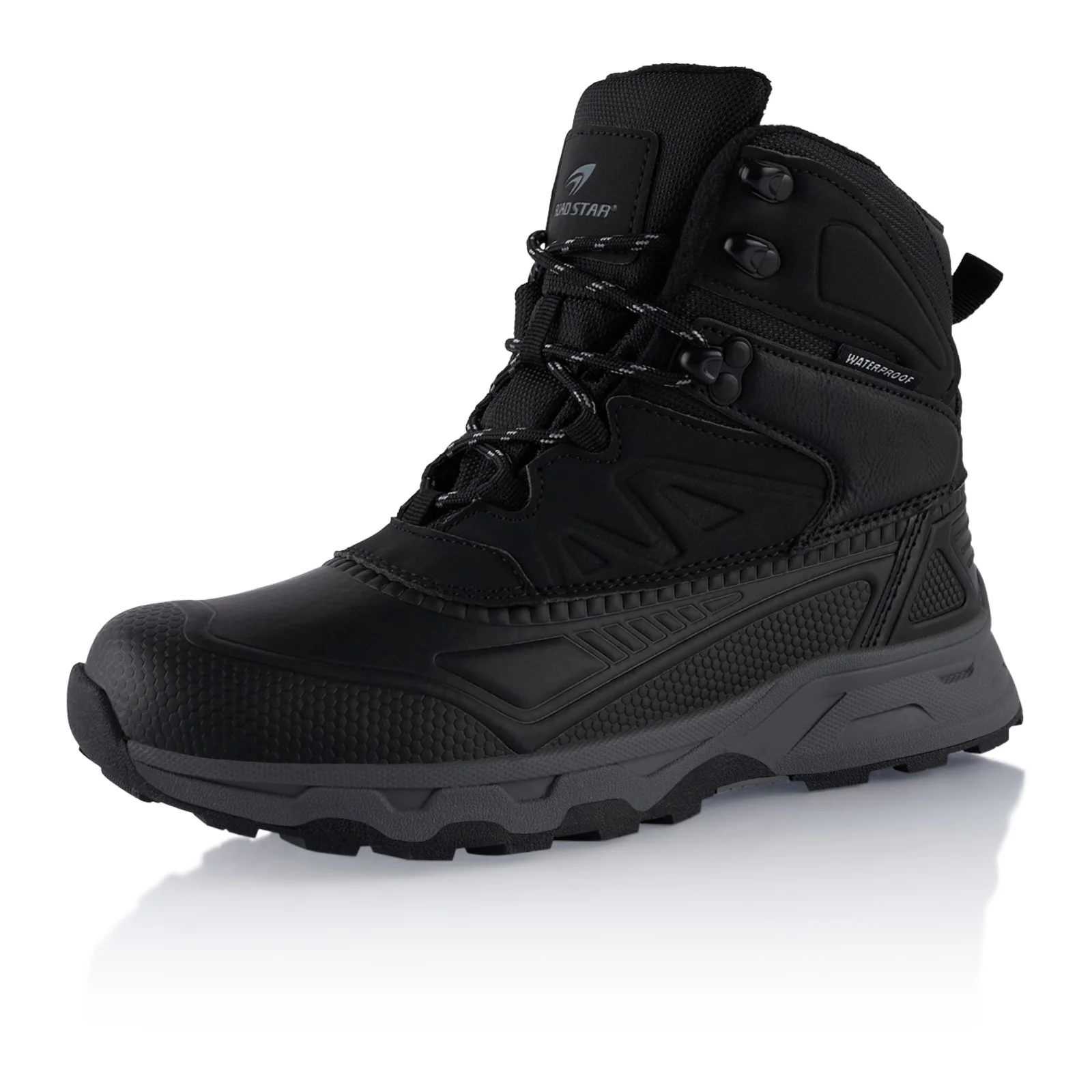Winterstiefel Wasserdichte Stiefel Warm Gefütterte Wanderschuhe