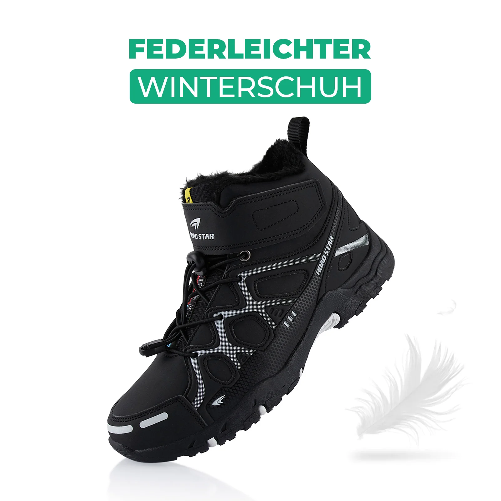 Winterstiefel Warm Gefütterte Wanderschuhe - Image 3