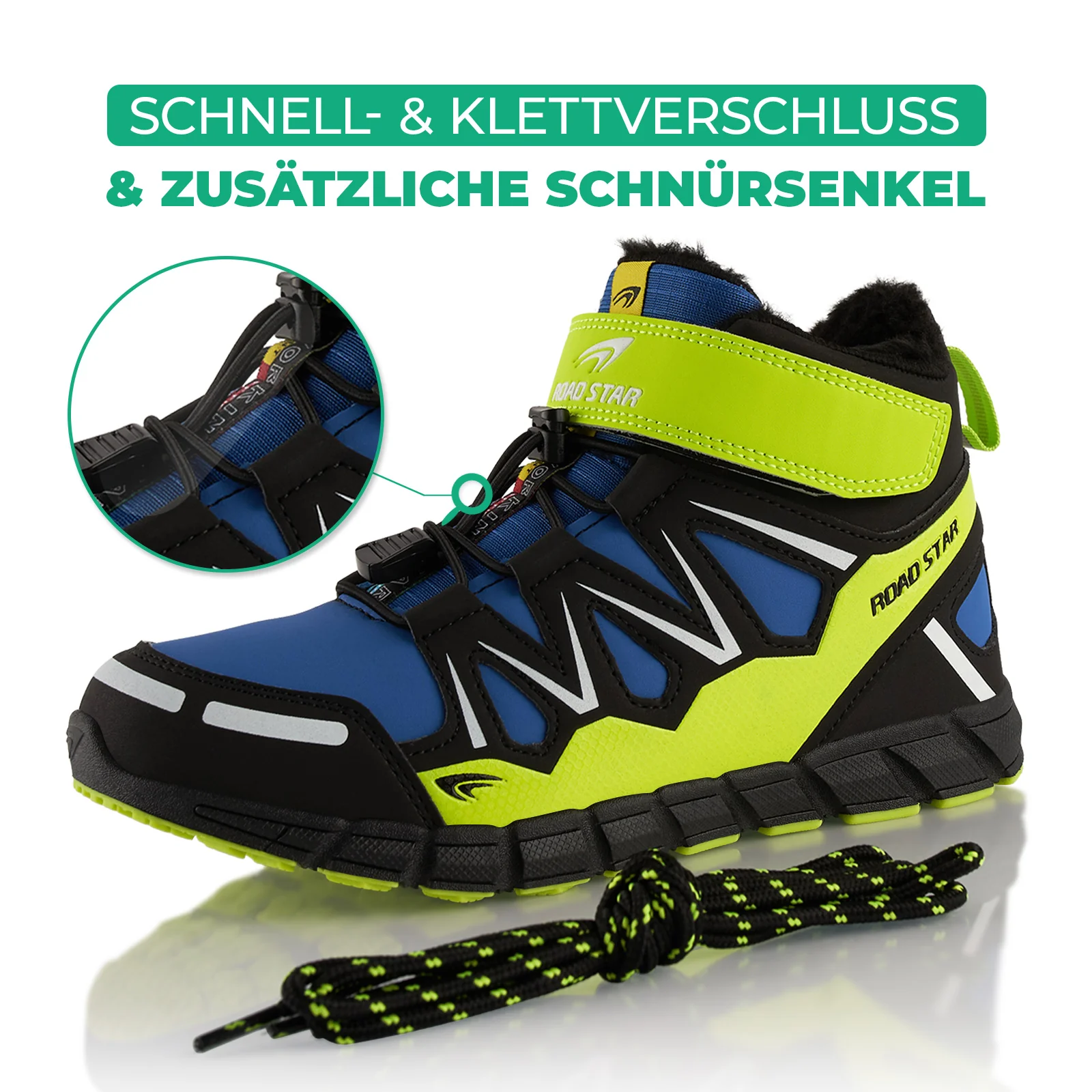 Winterstiefel warm gefütterte Wanderschuhe - Image 4