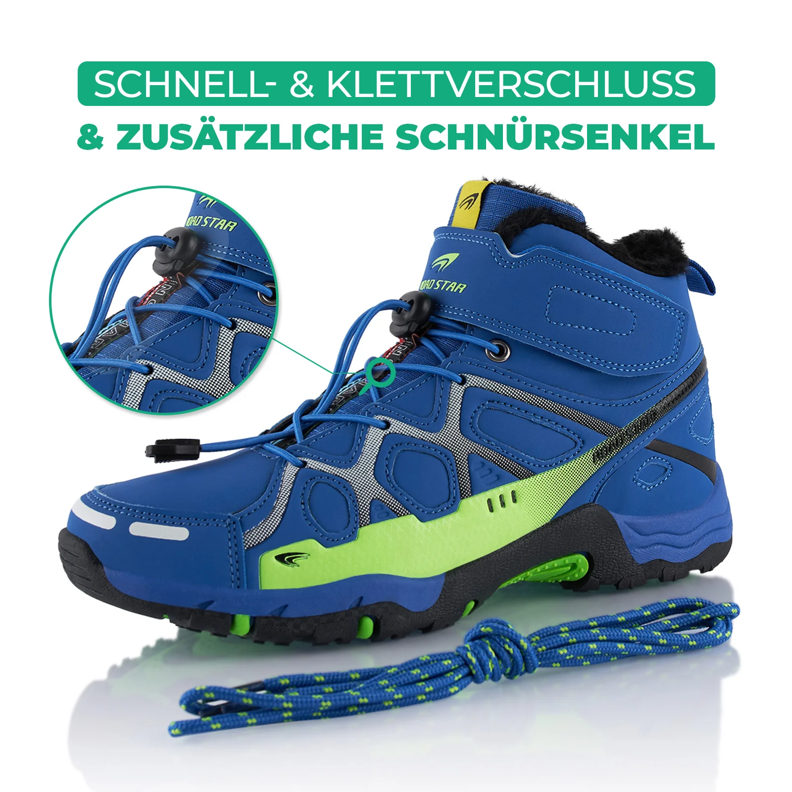 Winterstiefel Warm Gefütterte Wanderschuhe - Image 4