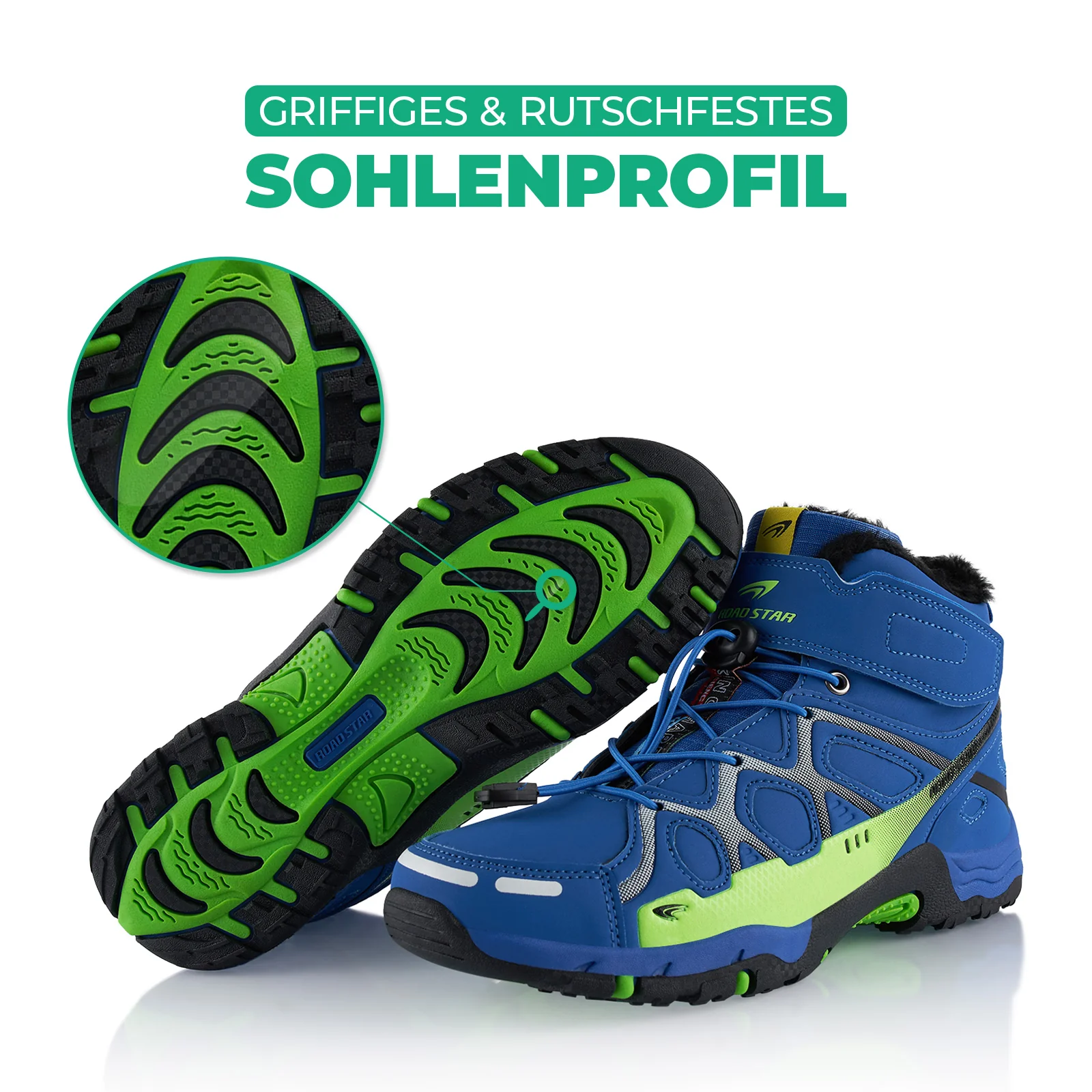 Winterstiefel Warm Gefütterte Wanderschuhe - Image 6