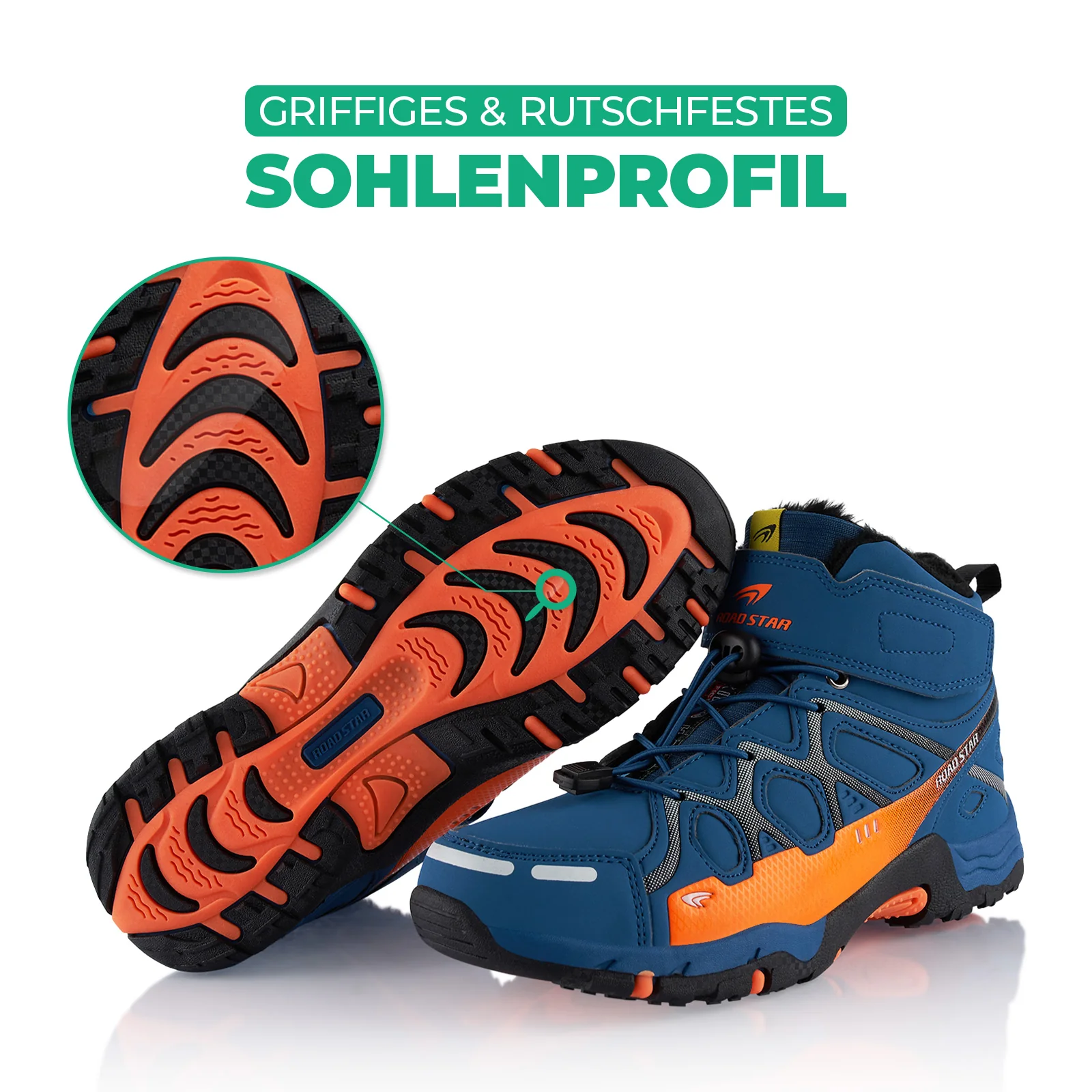 Winterstiefel Warm Gefütterte Wanderschuhe - Image 6