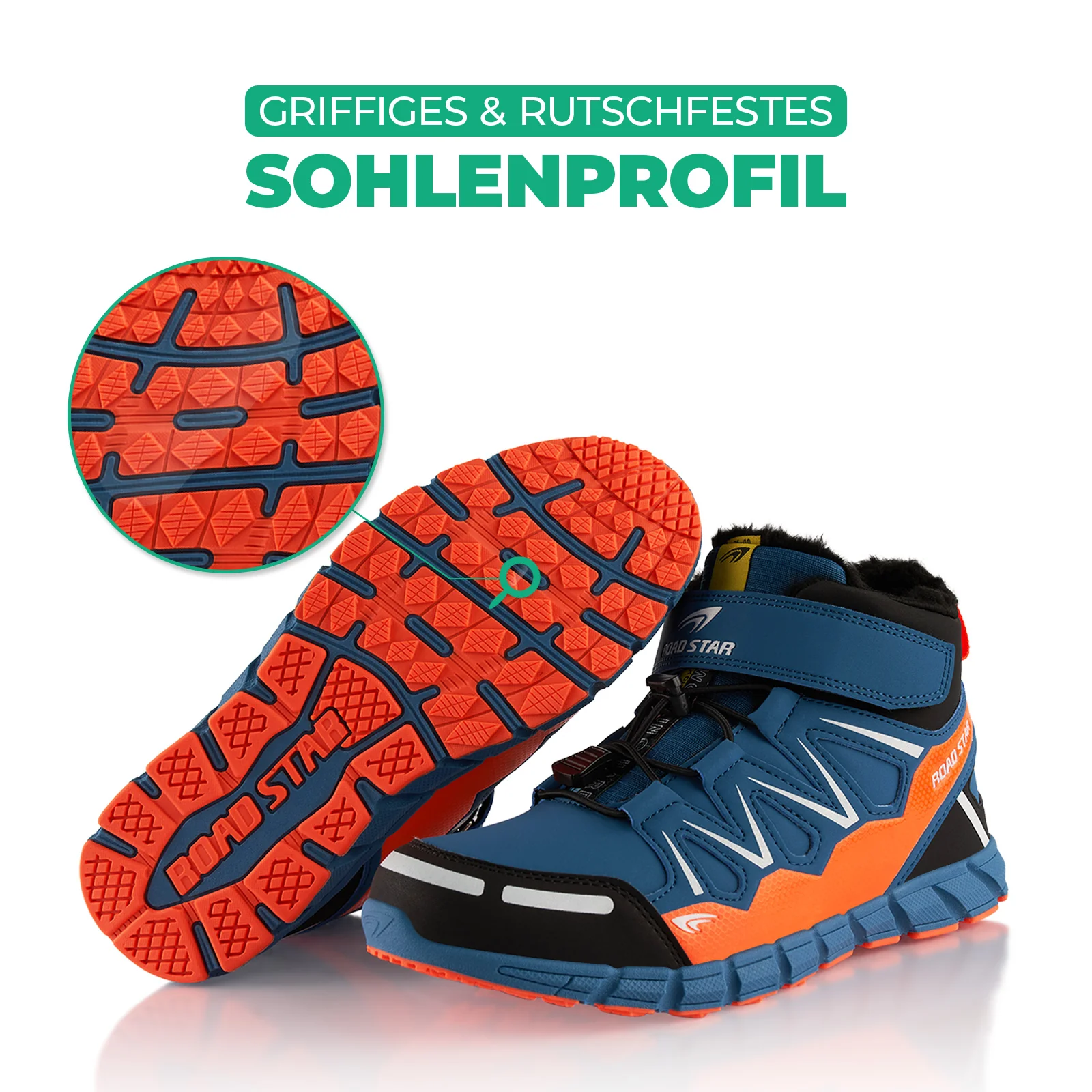 Winterstiefel warm gefütterte Wanderschuhe - Image 6