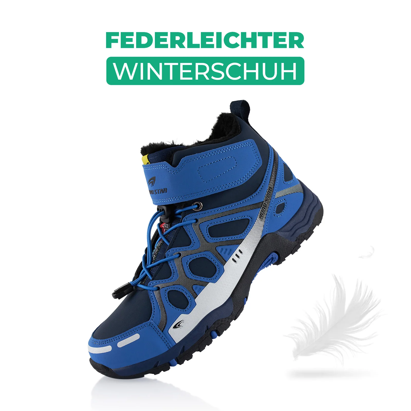 Winterstiefel Warm Gefütterte Wanderschuhe - Image 3