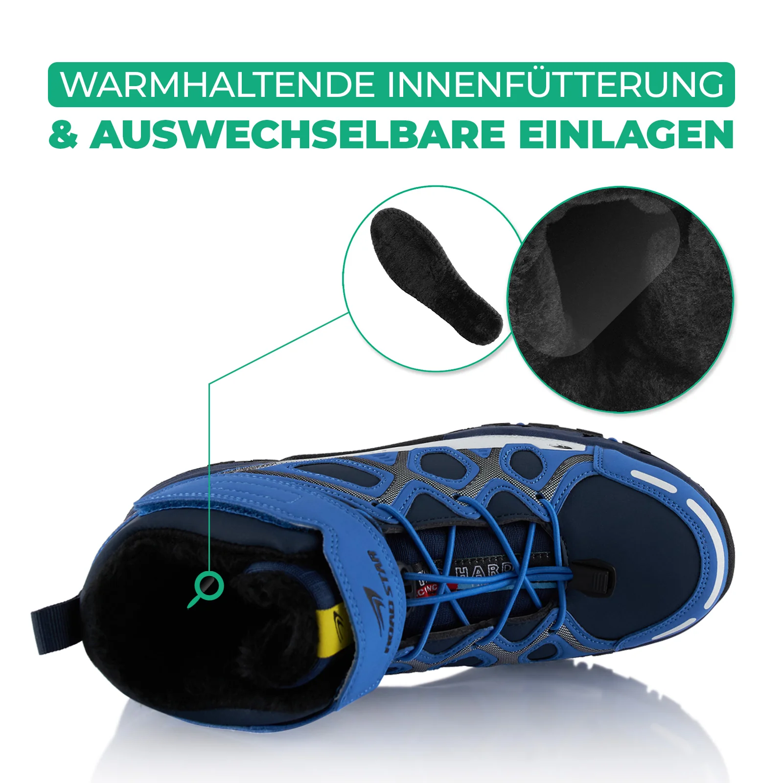 Winterstiefel Warm Gefütterte Wanderschuhe - Image 5