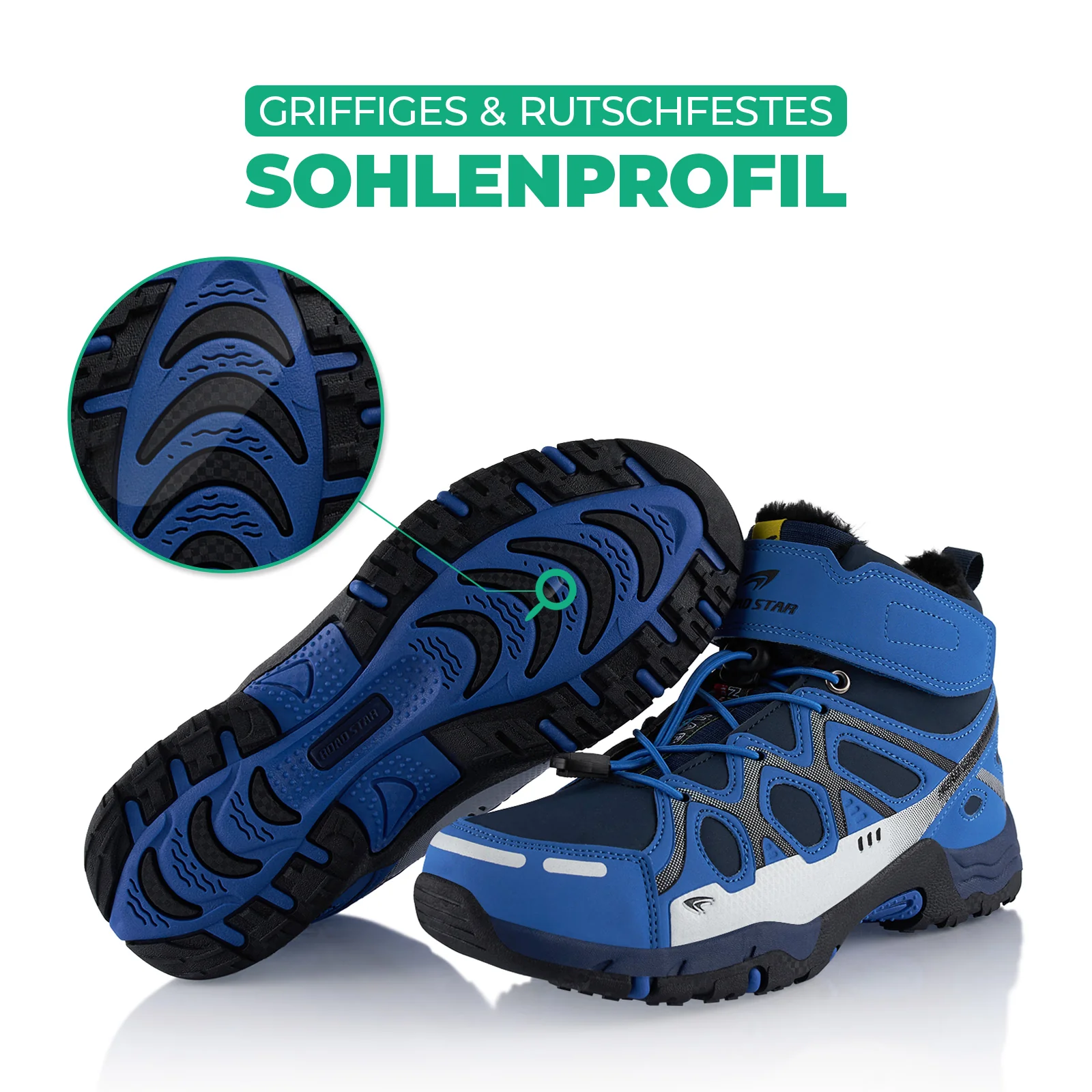Winterstiefel Warm Gefütterte Wanderschuhe - Image 6