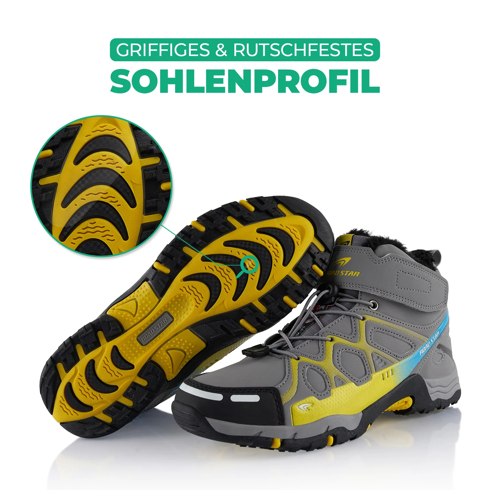 Winterstiefel Warm Gefütterte Wanderschuhe - Image 6