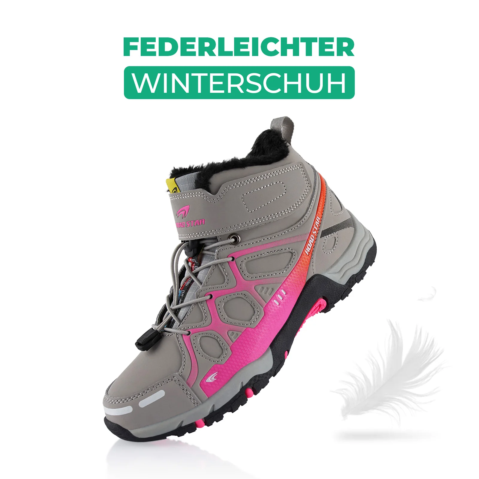 Winterstiefel Warm Gefütterte Wanderschuhe - Image 3