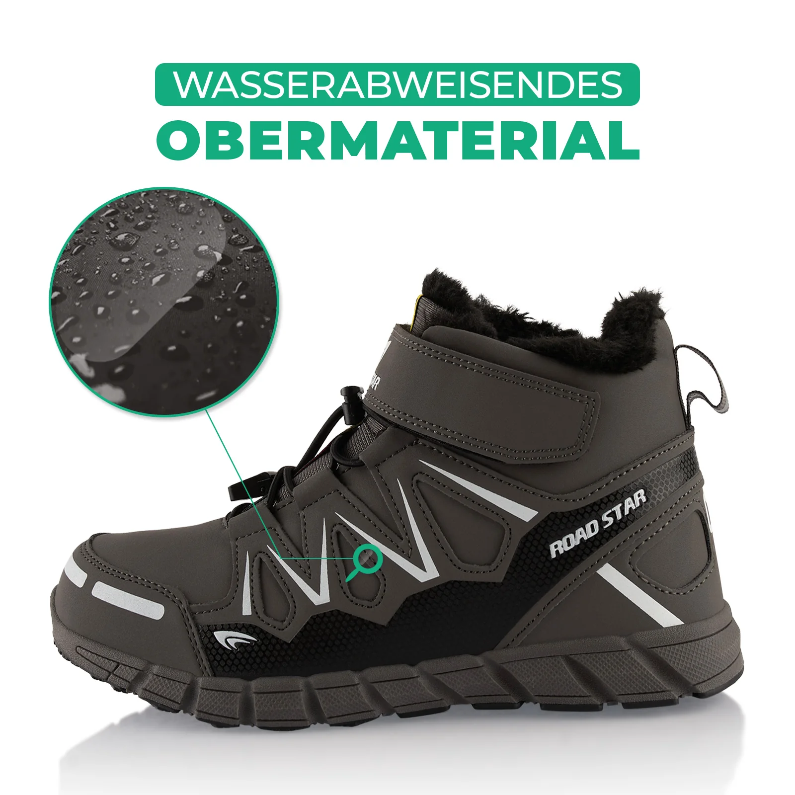 Winterstiefel warm gefütterte Wanderschuhe - Image 2