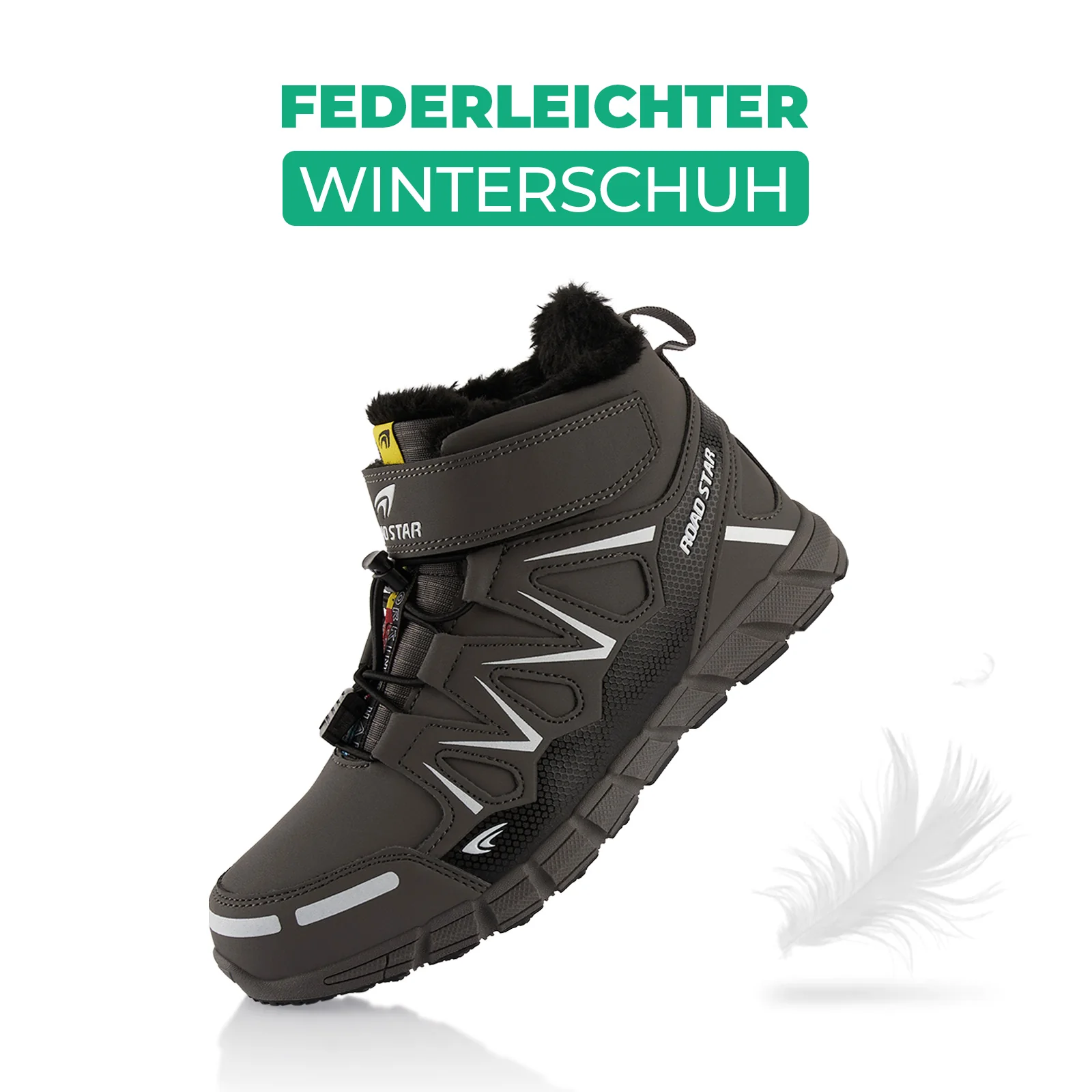 Winterstiefel warm gefütterte Wanderschuhe - Image 3